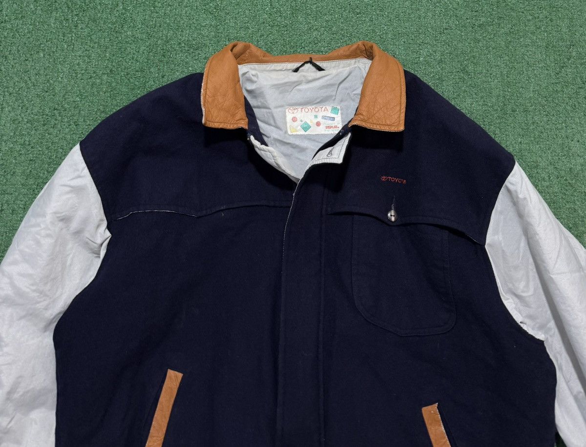 Japanese Brand Toyota Racing Vintage Wool Jacket 90s Japanese Rare Size US L / EU 52-54 / 3 - 4 Thumbnail