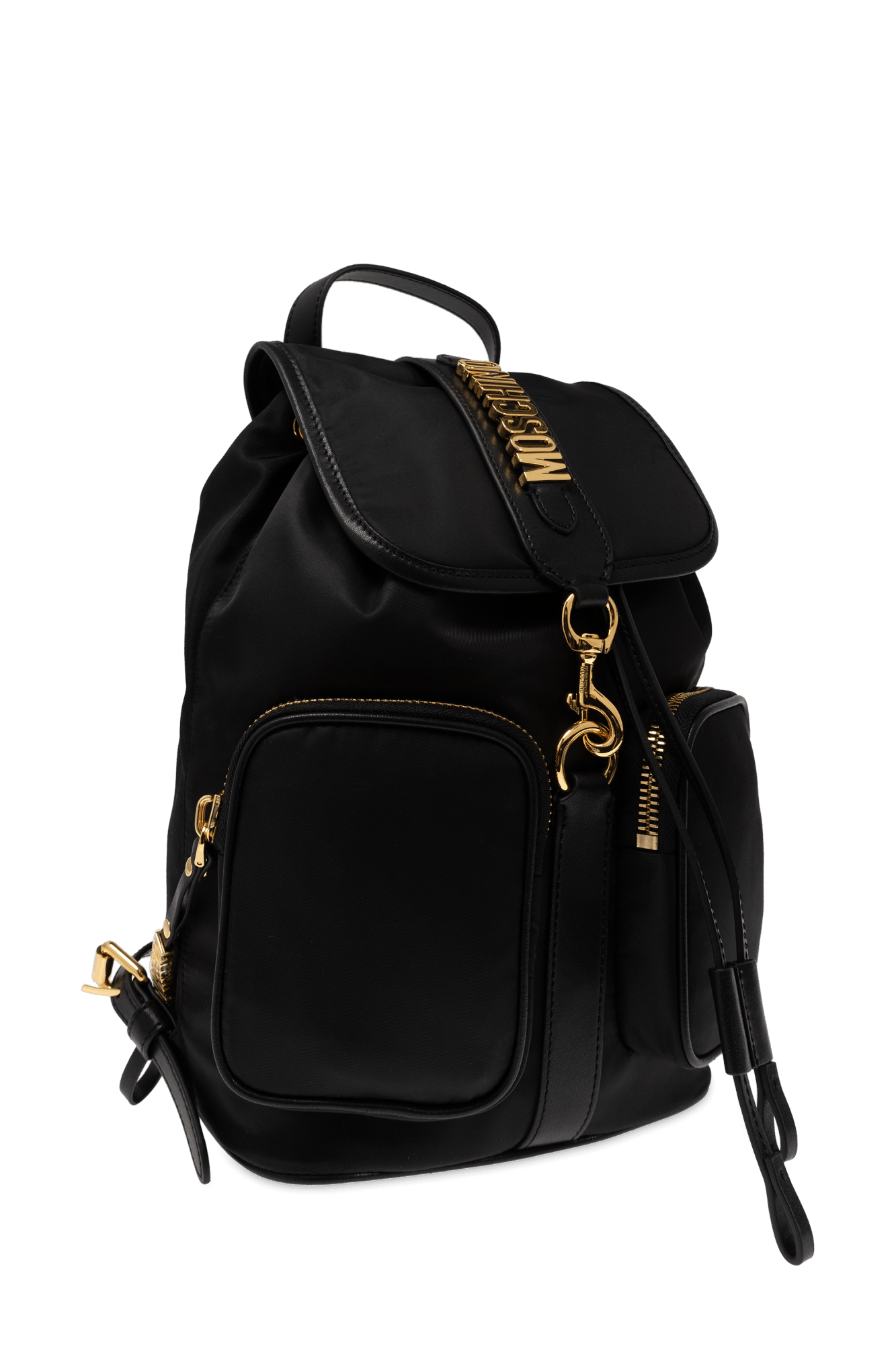 Moschino o1s22i1n0824 Size: OS / Backpack Bag in Black Size ONE SIZE - 4 Thumbnail