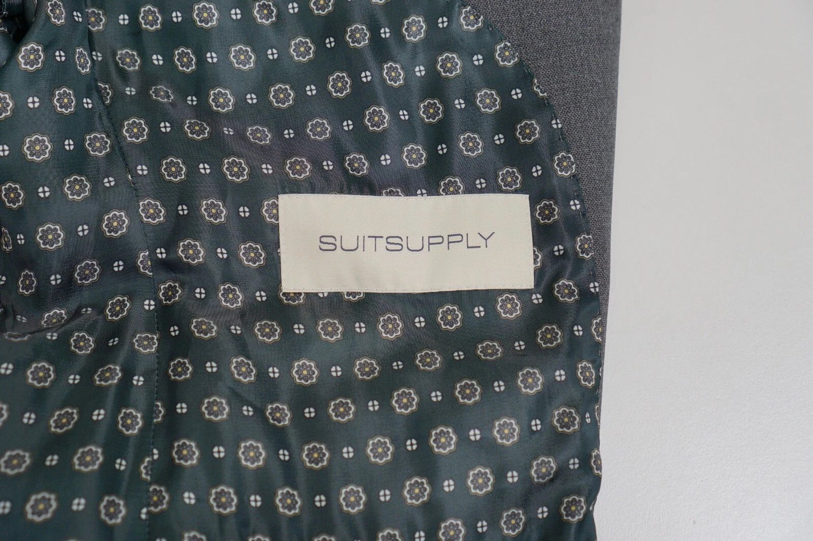 Suitsupply Men Suitsupply Blazer La Spalla Grey Vitale Barberis US38S Size 38S - 5 Thumbnail