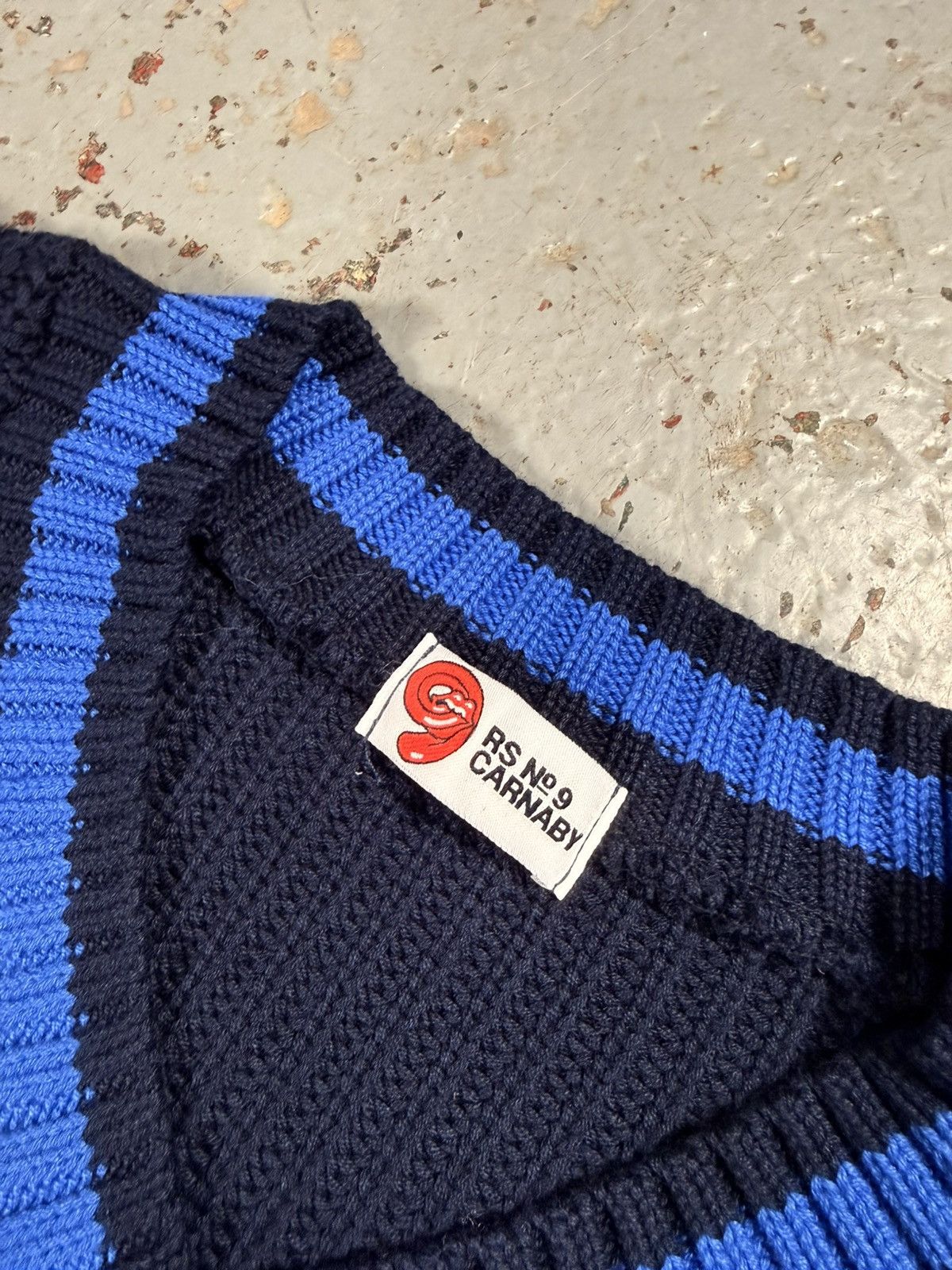 The Rolling Stones RS No 9 Carnbaby Rolling Stones Knit Sweater London Size US M / EU 48-50 / 2 - 3 Thumbnail