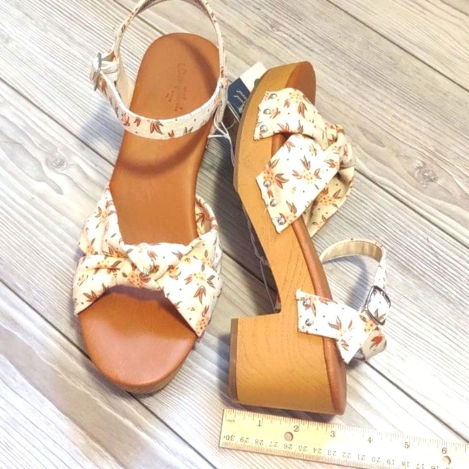 Other (43-2177) Women's Eleanor Heels - Universal Thread Cream 11 Size US 11 / IT 41 - 3 Thumbnail