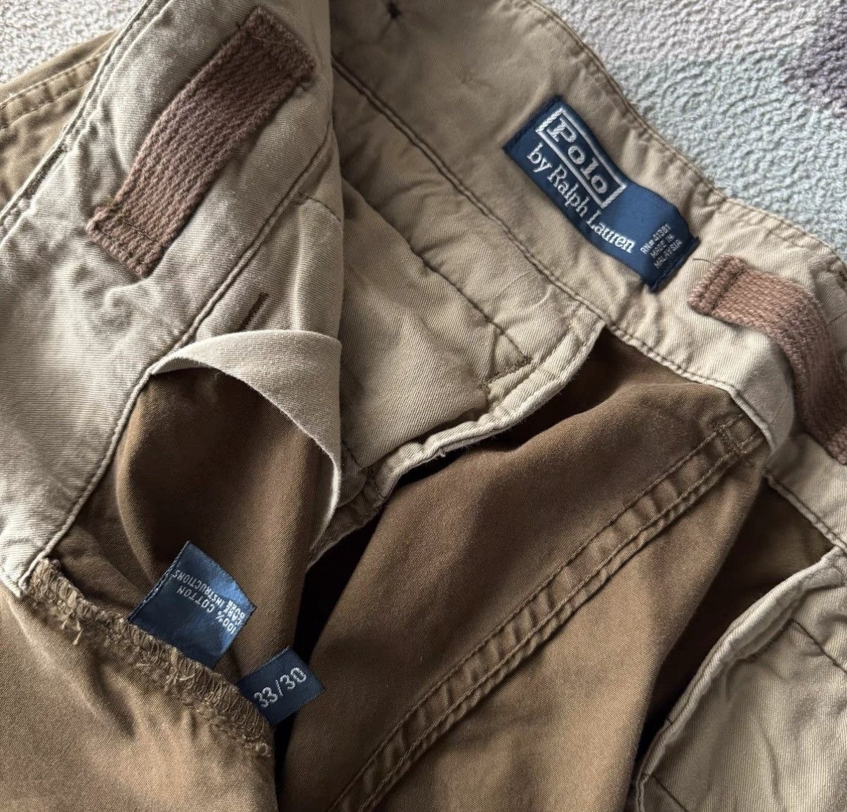 Polo Ralph Lauren Ralph Lauren Polo RL Multi-Pocket Cargo Parachute Pants K22 Size US 33 - 5 Thumbnail