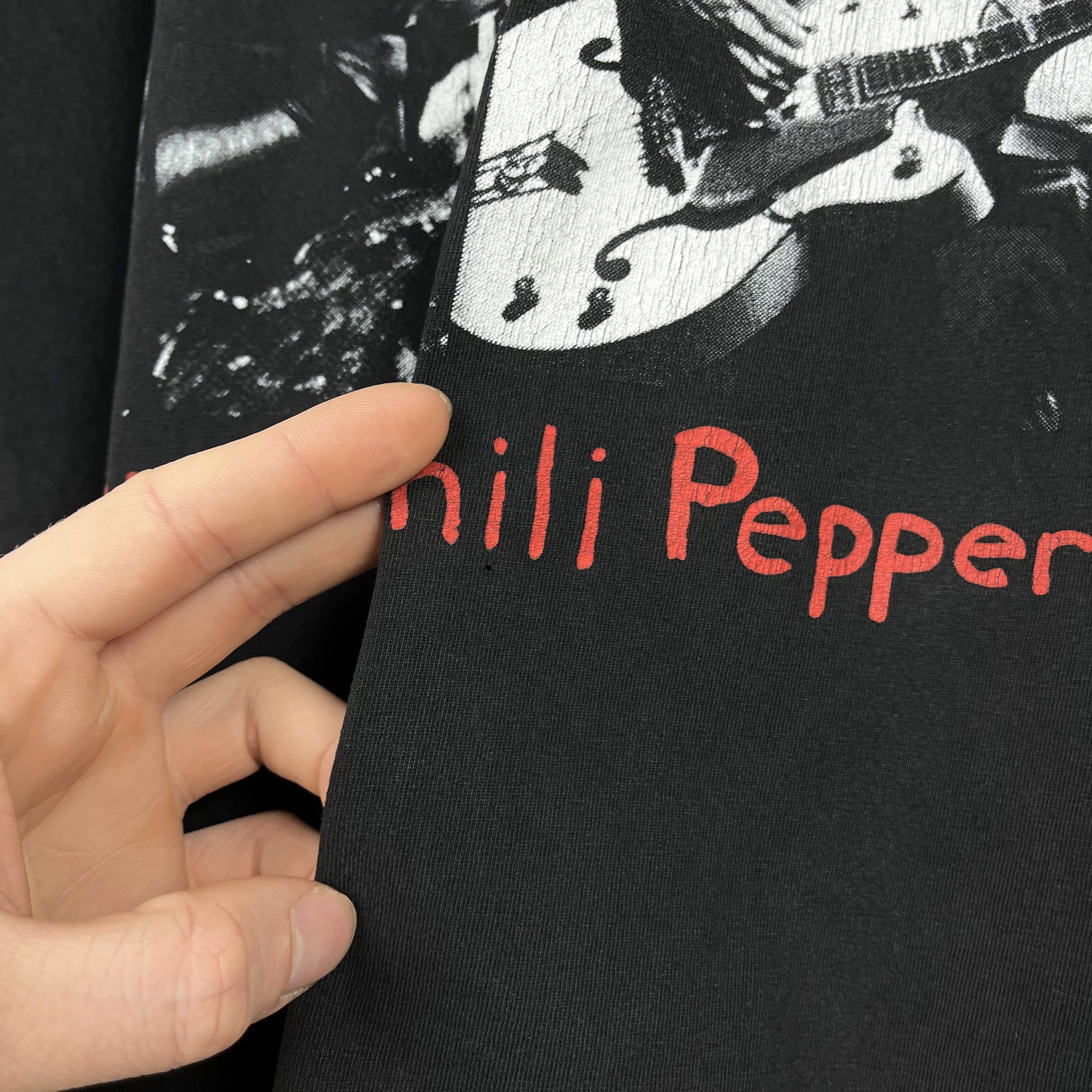 Band Tees Vintage Red Hot Chilli Peppers Rare Rock Band T Shirt 90’s Size US XL / EU 56 / 4 - 14 Thumbnail