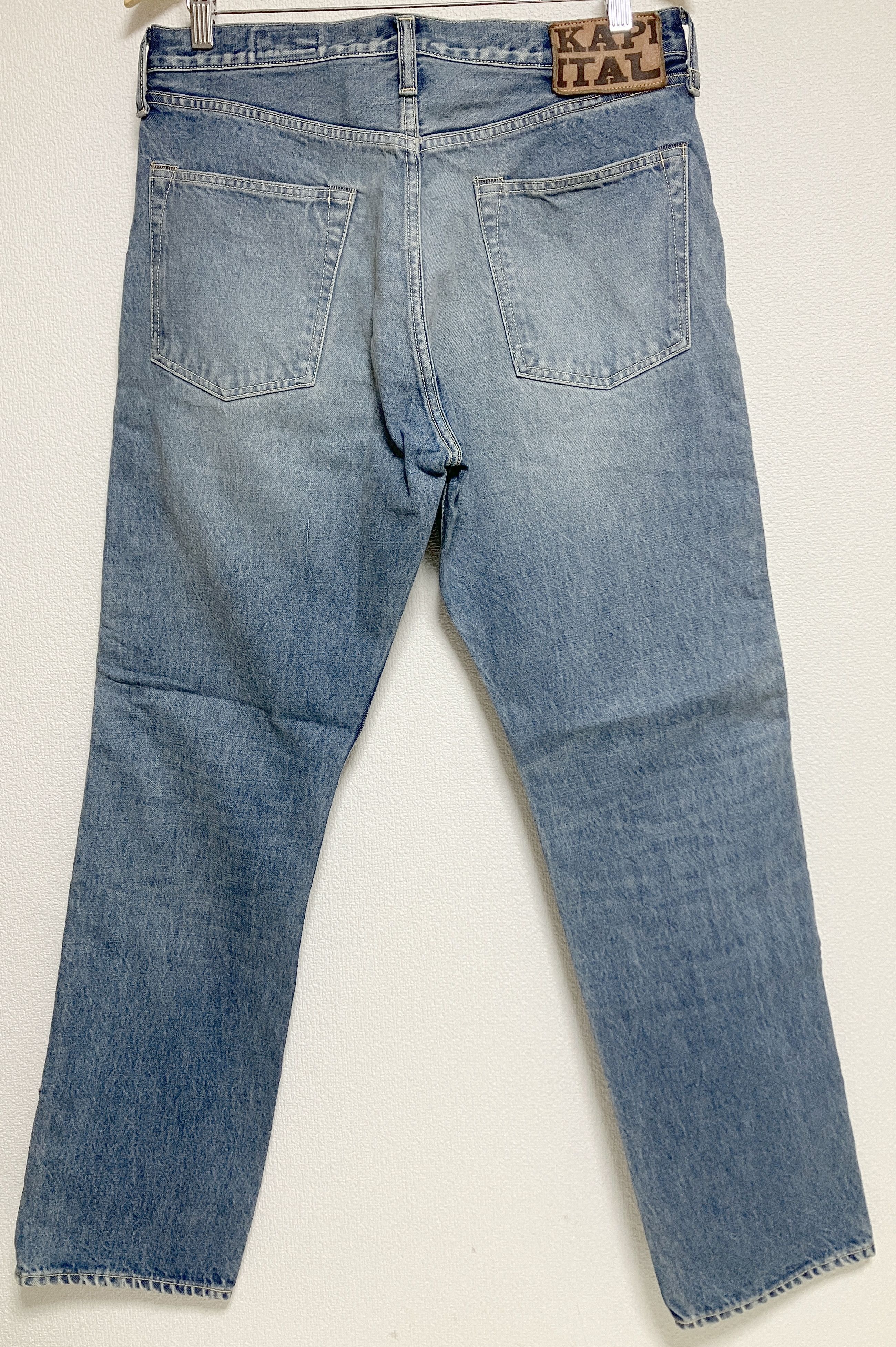 Kapital KAPITAL 14oz denim pants monkey cisco studs remake jeans 32 Size US 32 / EU 48 - 2 Thumbnail