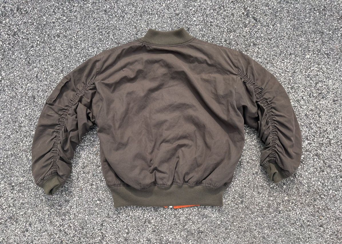 Vintage Vintage Military baggy Bomber Jacket Size US XL / EU 56 / 4 - 4 Thumbnail