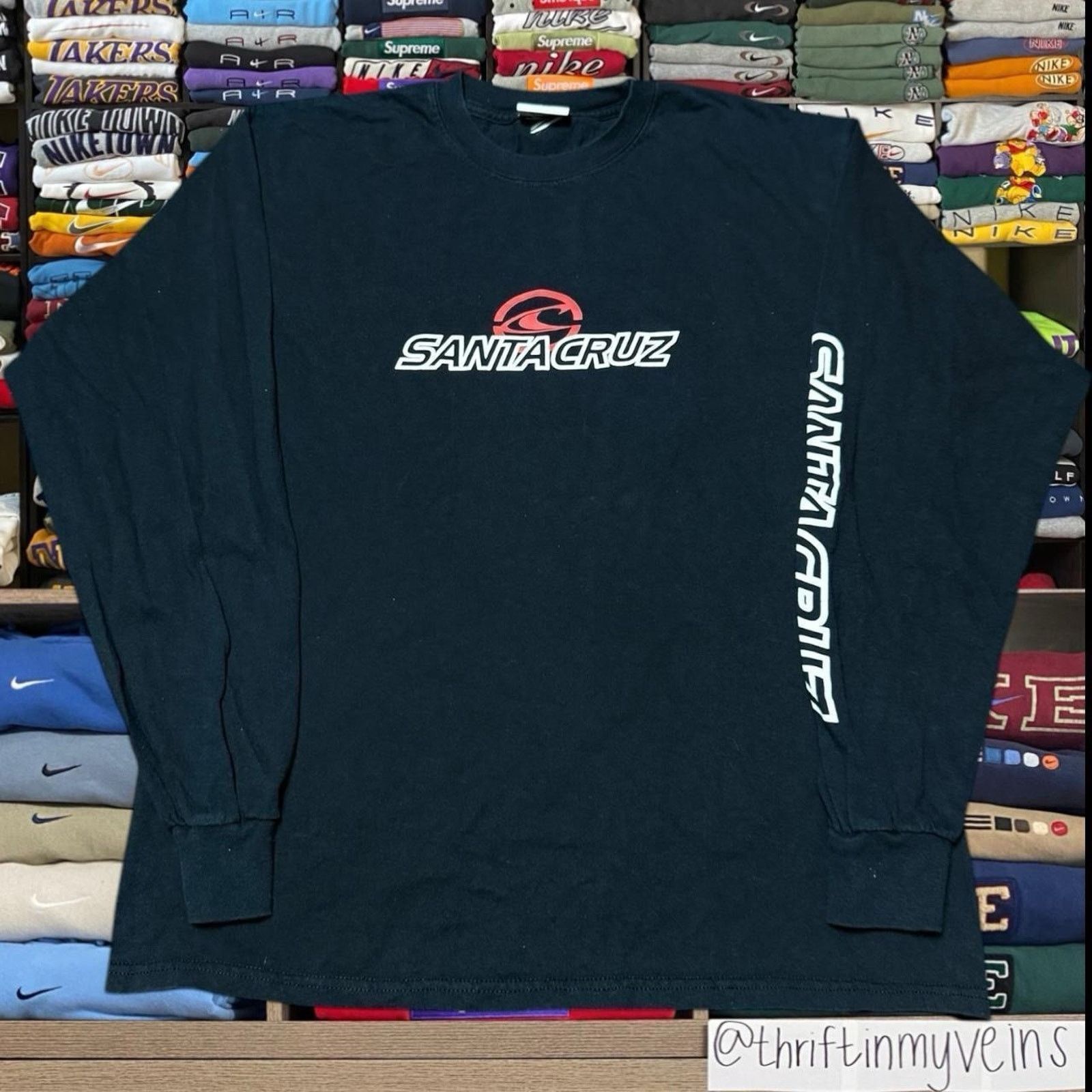 Quiksilver Vintage Y2K quiksilver Surf Sweater/Shirt Size US L / EU 52-54 / 3 - 1 Thumbnail