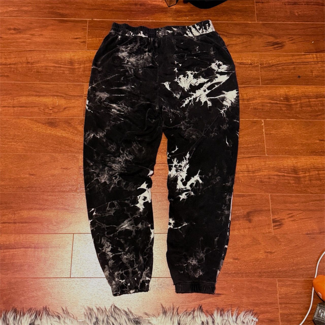 Other Black & Multi-Colored Tie-Dye Sweatpants Size US 30 / EU 46 - 2 Thumbnail