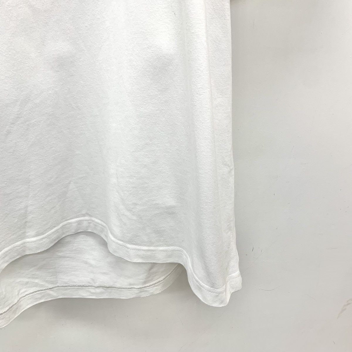 Balenciaga Balenciaga White Cotton Crew Neck Short Sleeve T-shirt K26WX Size XS / US 0-2 / IT 36-38 - 4 Thumbnail