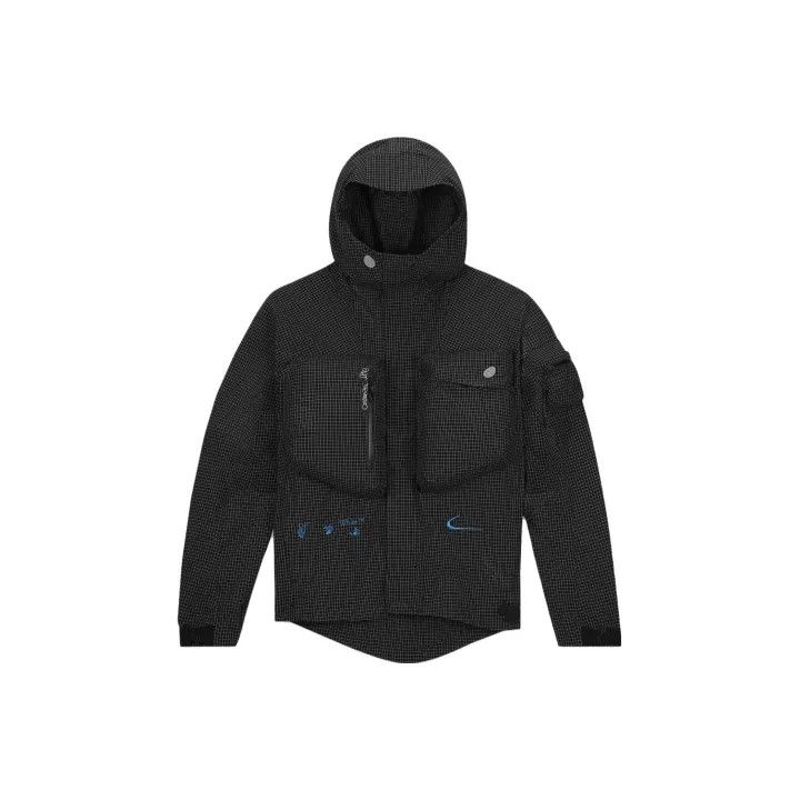 Nike x Off-White™ Black Multi-Pocket Hooded Jacket 0079