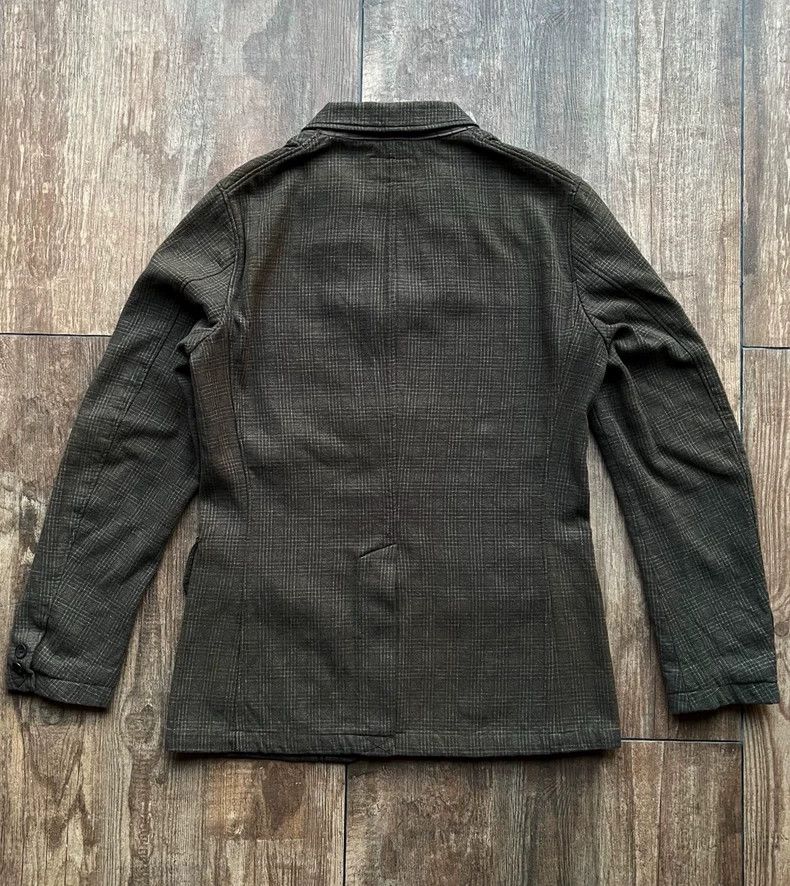 RRL Ralph Lauren RRL Ralph Lauren Old plaid three piece jacket with double Size 46S - 3 Thumbnail