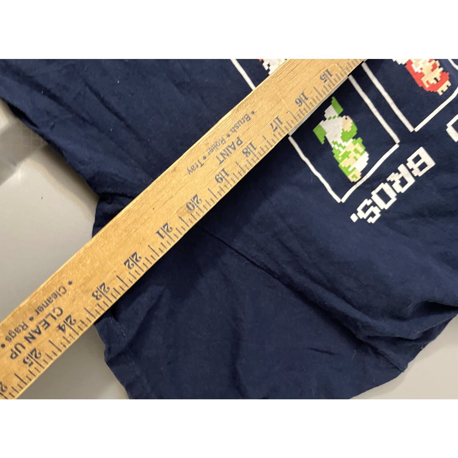 Vintage VINTAGE Super Mario Bro Pixel Characters Short Sleeve T-shirt Men’s XL Blue 90s Cartoon Retro Mens Size US XL / EU 56 / 4 - 5 Thumbnail