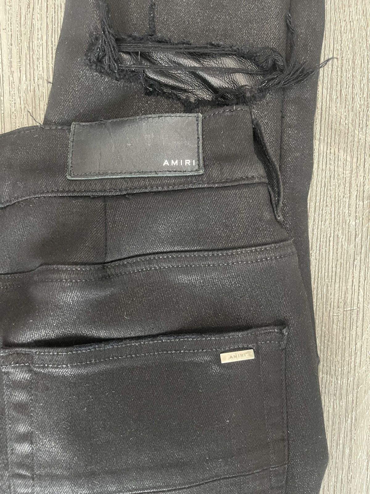 Amiri Amiri Side logo jeans (black) Size US 33 - 5 Thumbnail