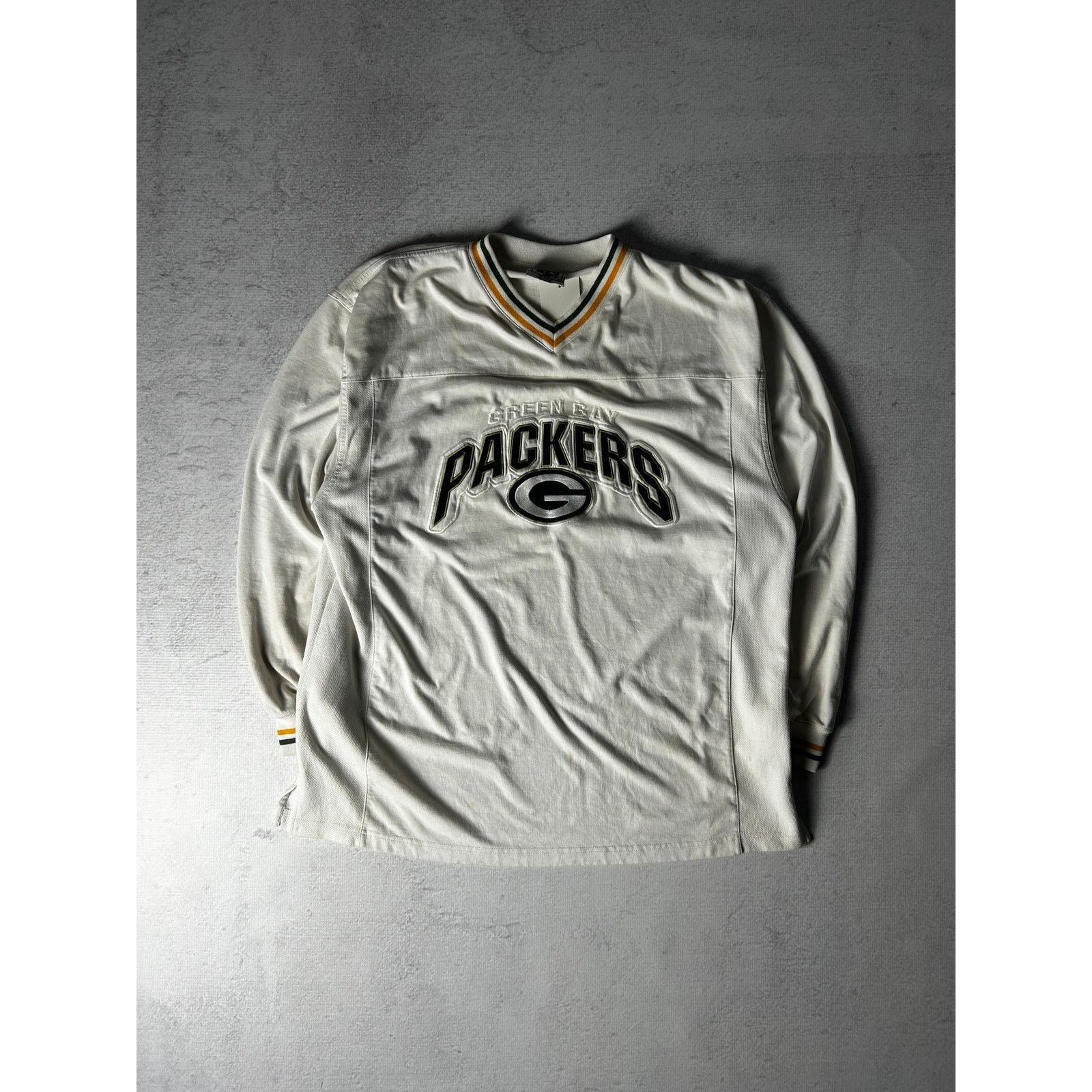 NFL Vintage NFL Green Bay Packers White Sweatshirt - Men's XL Size US XL / EU 56 / 4 - 1 Thumbnail