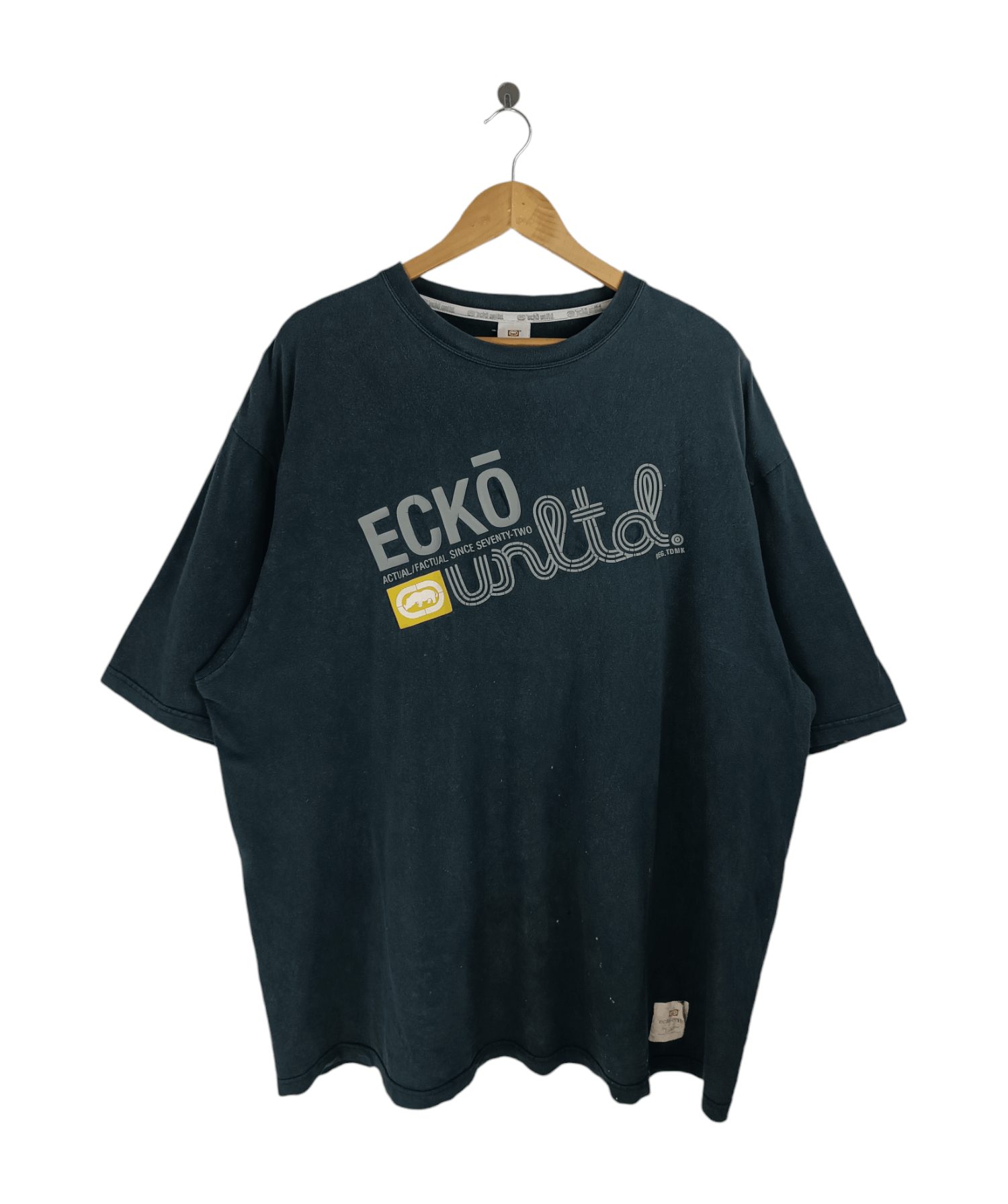Ecko Unltd. THRASHED FADED VINTAGE Y2K ECKO UNLTD. TEE fubu edhardy dkny Size US XXL / EU 58 / 5 - 1 Thumbnail