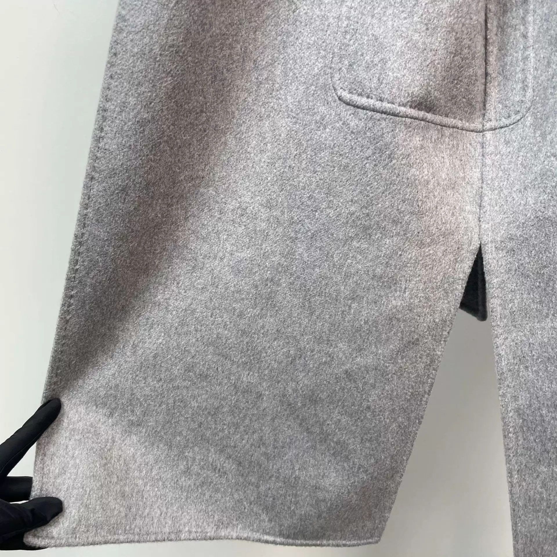 Max Mara MAXmara cashmere coat 155 gray Size XS / US 0-2 / IT 36-38 - 8 Thumbnail