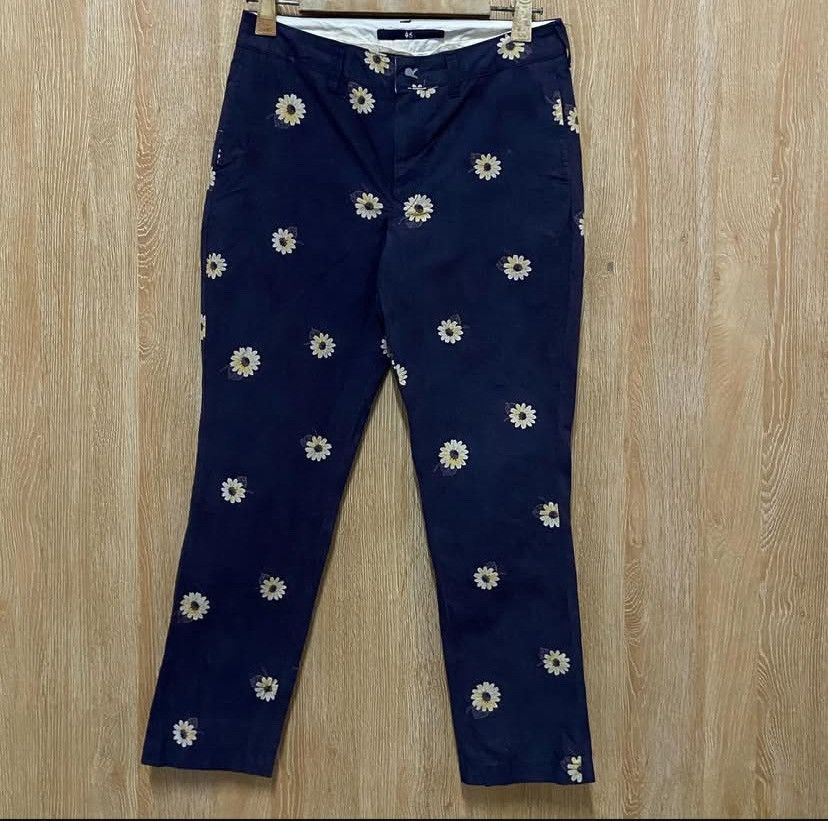 45rpm × Japanese Brand 45rpm Floral Print pant Size US 30 / EU 46 - 1 Thumbnail