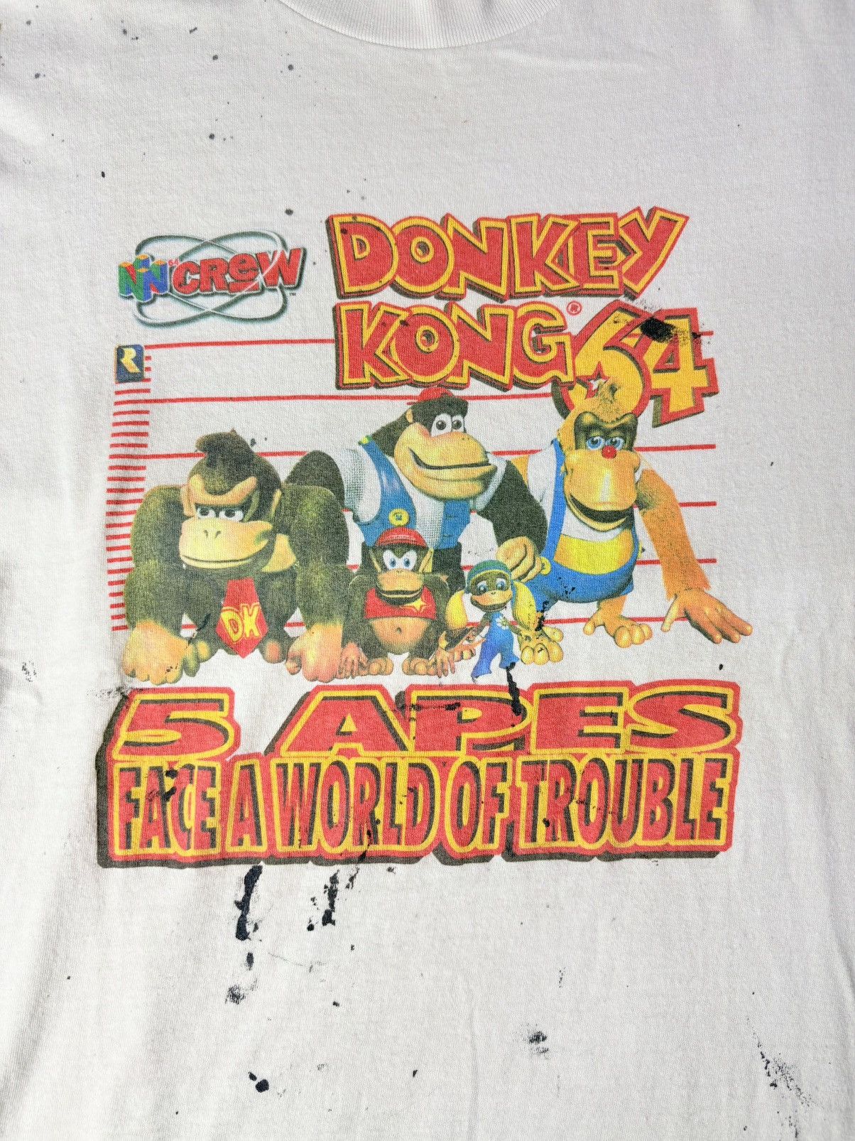 Vintage DONKEY KONG ALL CREW VTG Size US L / EU 52-54 / 3 - 2 Thumbnail