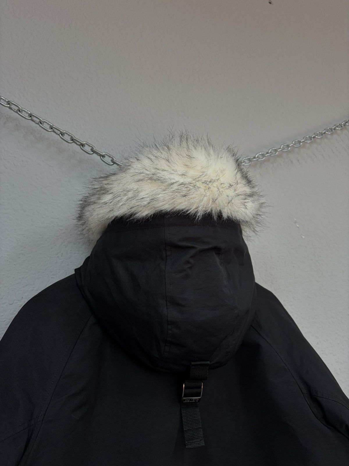 If Six Was Nine Vintage Rick Owens Vibe Black Bomber Jacket Faux Fur Collar Size US M / EU 48-50 / 2 - 18 Thumbnail
