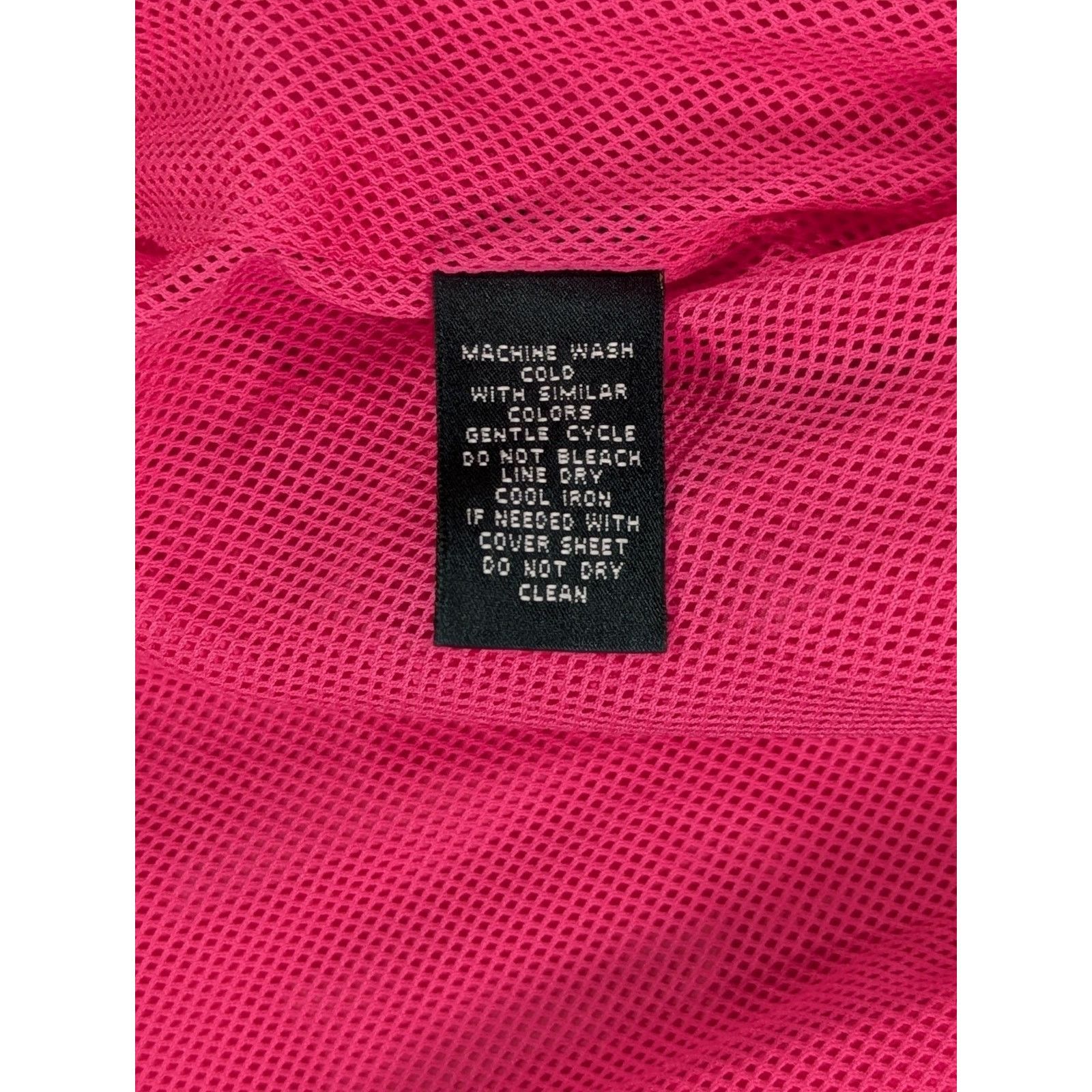 Lauren Ralph Lauren Size S Petite Pink Windbreaker Dual Zip w/Snap Overlay Lined Size S / US 4 / IT 40 - 7 Thumbnail