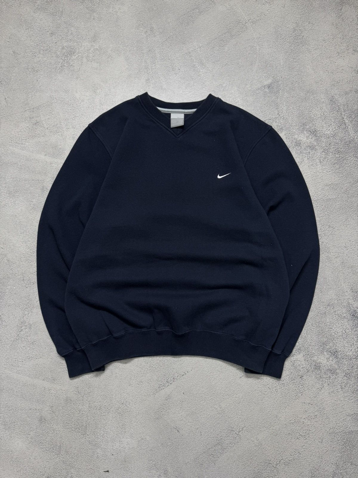 Nike Vintage Y2K Nike Mini Swoosh Sweatshirt 90’s Size US M / EU 48-50 / 2 - 1 Thumbnail