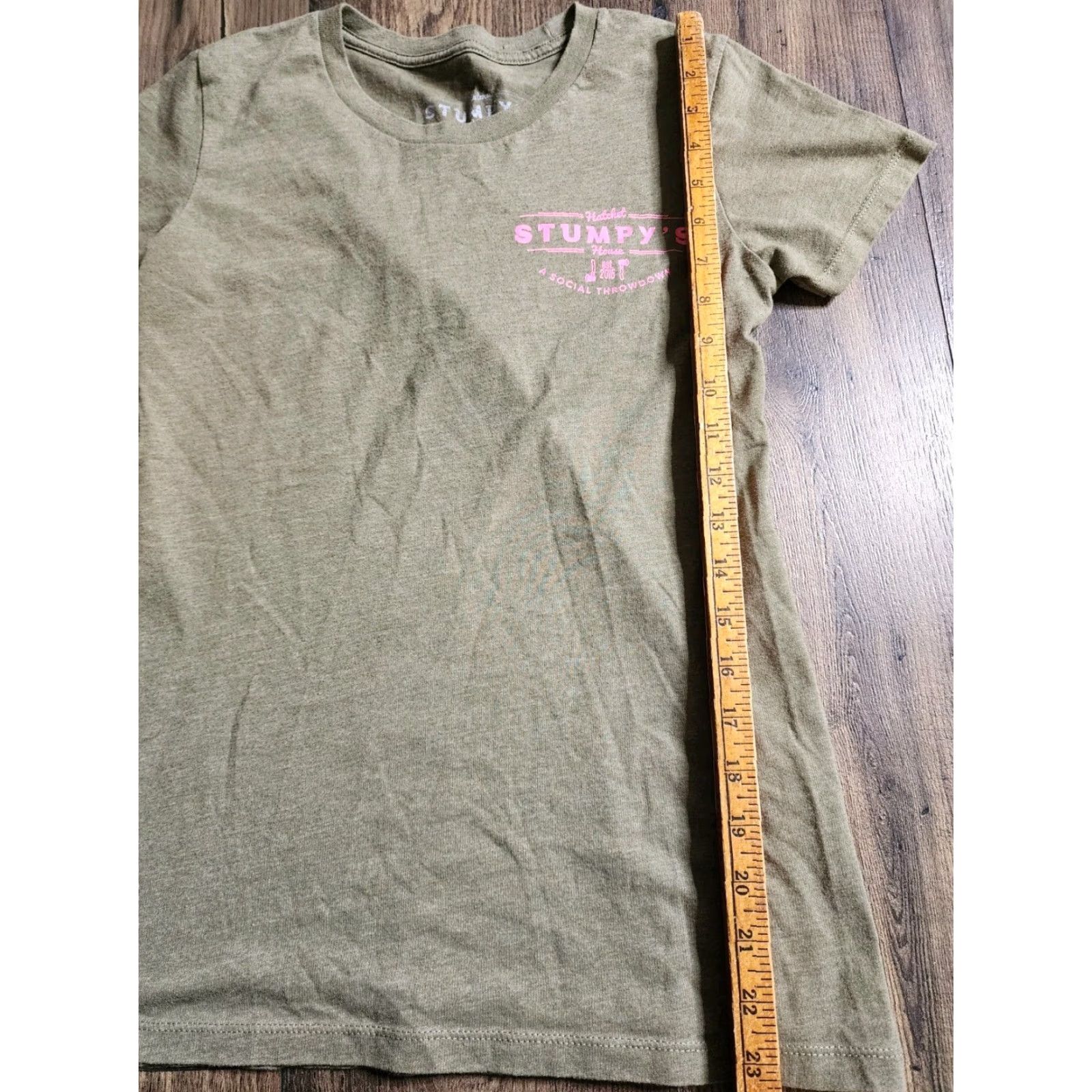 Doublet Womens S Stumpy’s Hatchet House Hottest Piece Of Axe Funny T Shirt Double Sided Size S / US 4 / IT 40 - 3 Thumbnail