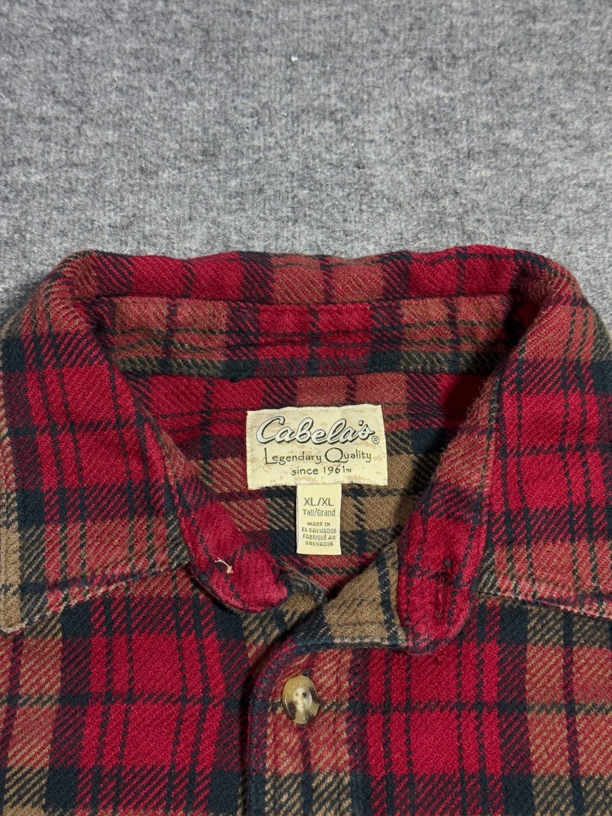 Vintage Vintage Flannel Shirt Heavyweight Plaid XL Size US XL / EU 56 / 4 - 5 Thumbnail