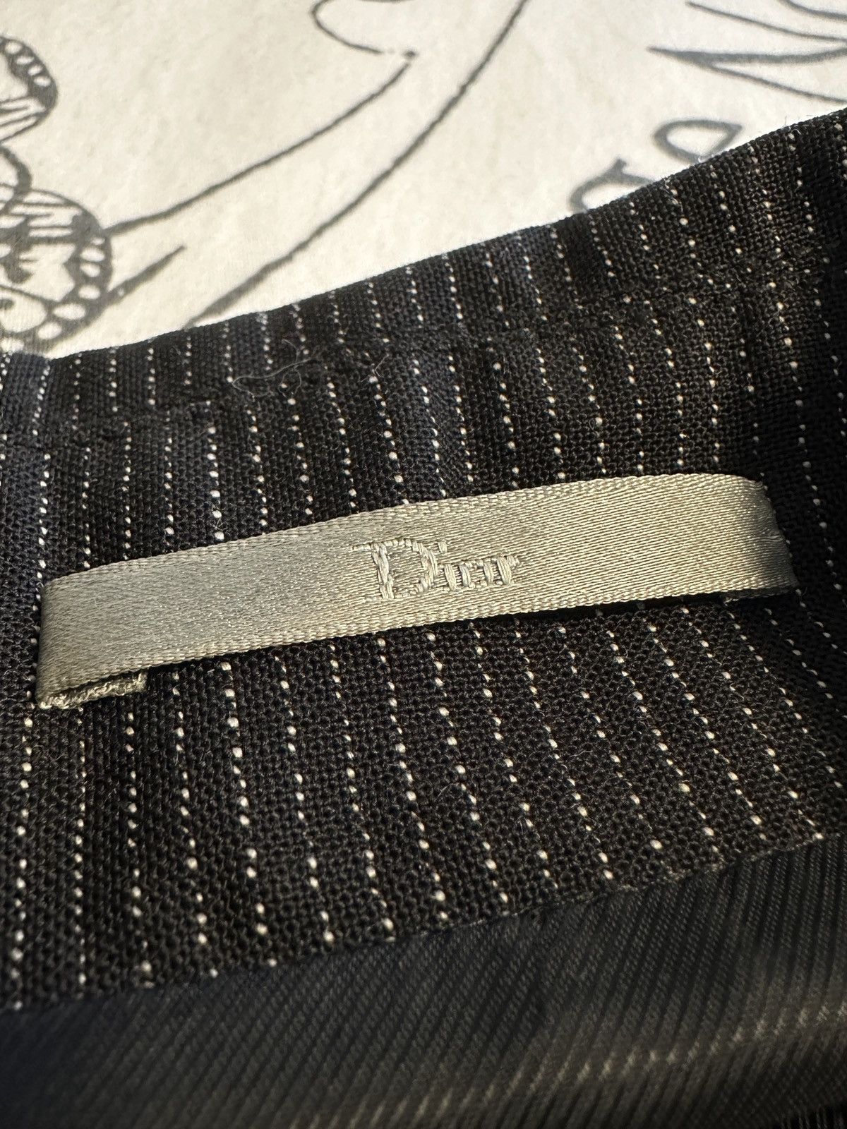 Dior Dior Pinstripe Bomber Jacket Silk Size US M / EU 48-50 / 2 - 4 Thumbnail