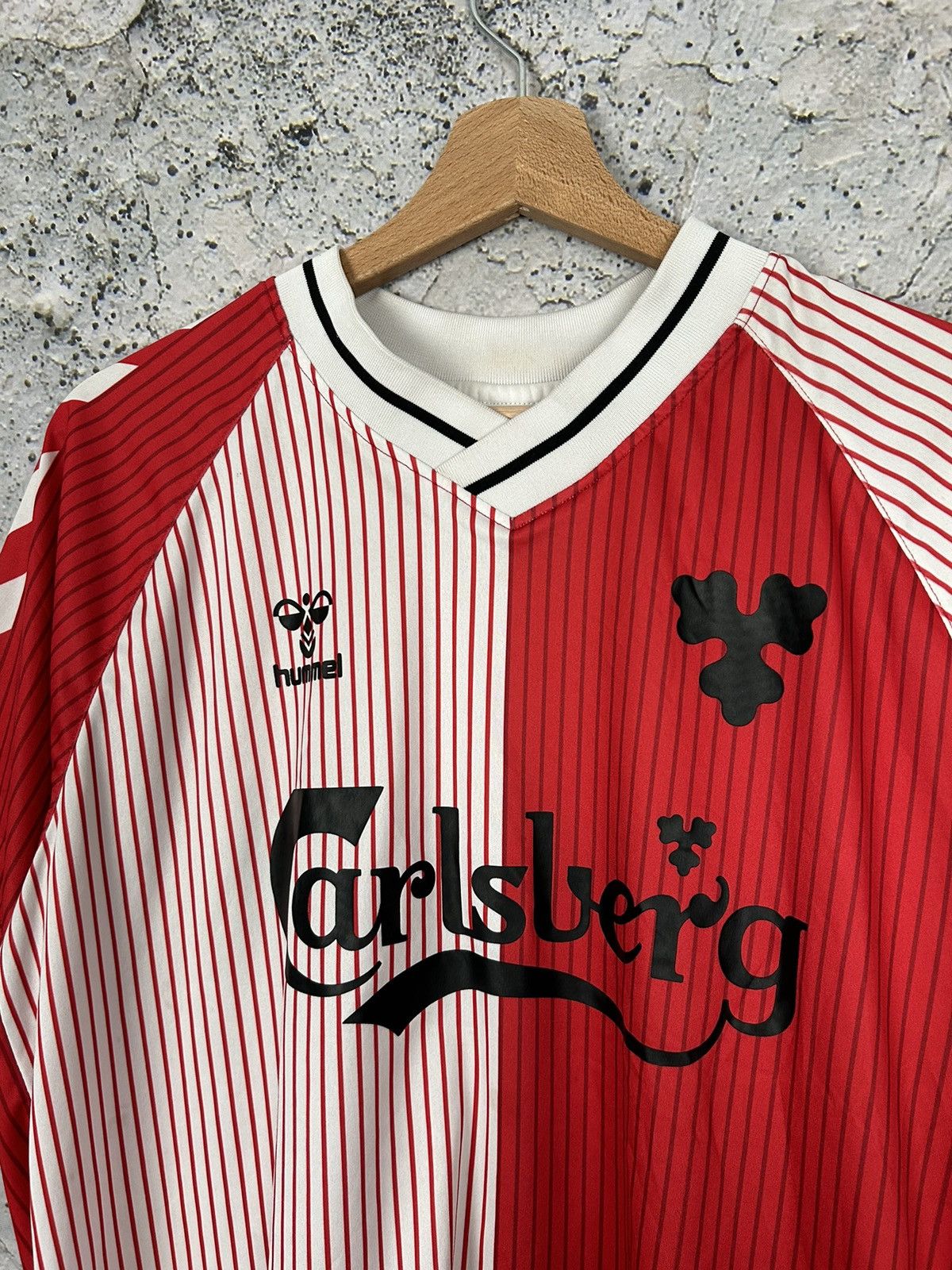 Hummel Hummel Denmark Soccer Jersey Football Retro World Cup Hype Size US L / EU 52-54 / 3 - 3 Thumbnail