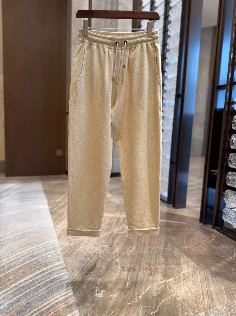 Brunello Cucinelli Brunello Cucinelli size XS Women's Cashmere Casual Pants Size 24" / US 00 / IT 34 - 1 Thumbnail