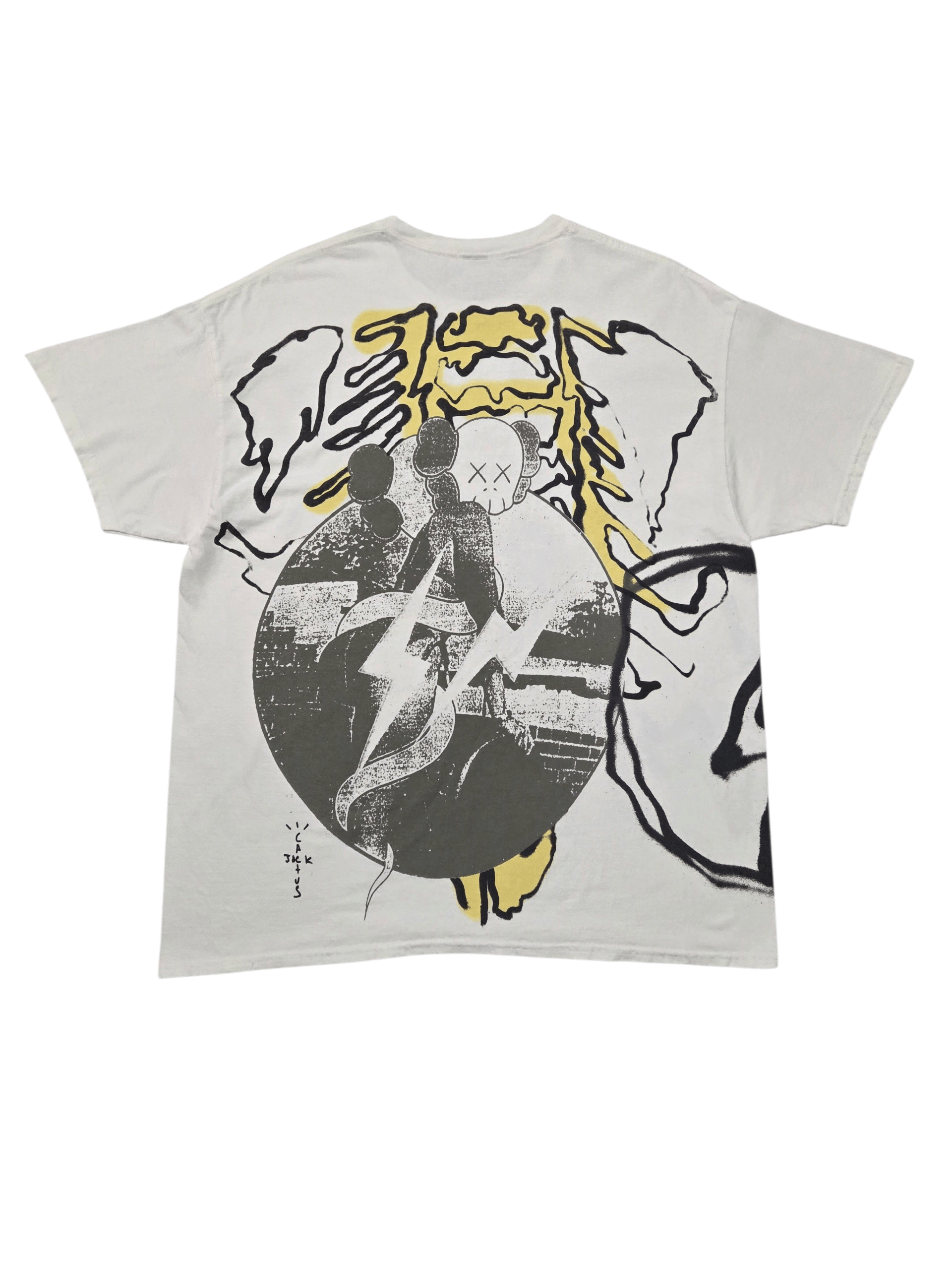 Fragment Design × Kaws × Travis Scott Travis Scott Cactus Jack x KAWS x Fragment Tee Size US L / EU 52-54 / 3 - 2 Thumbnail
