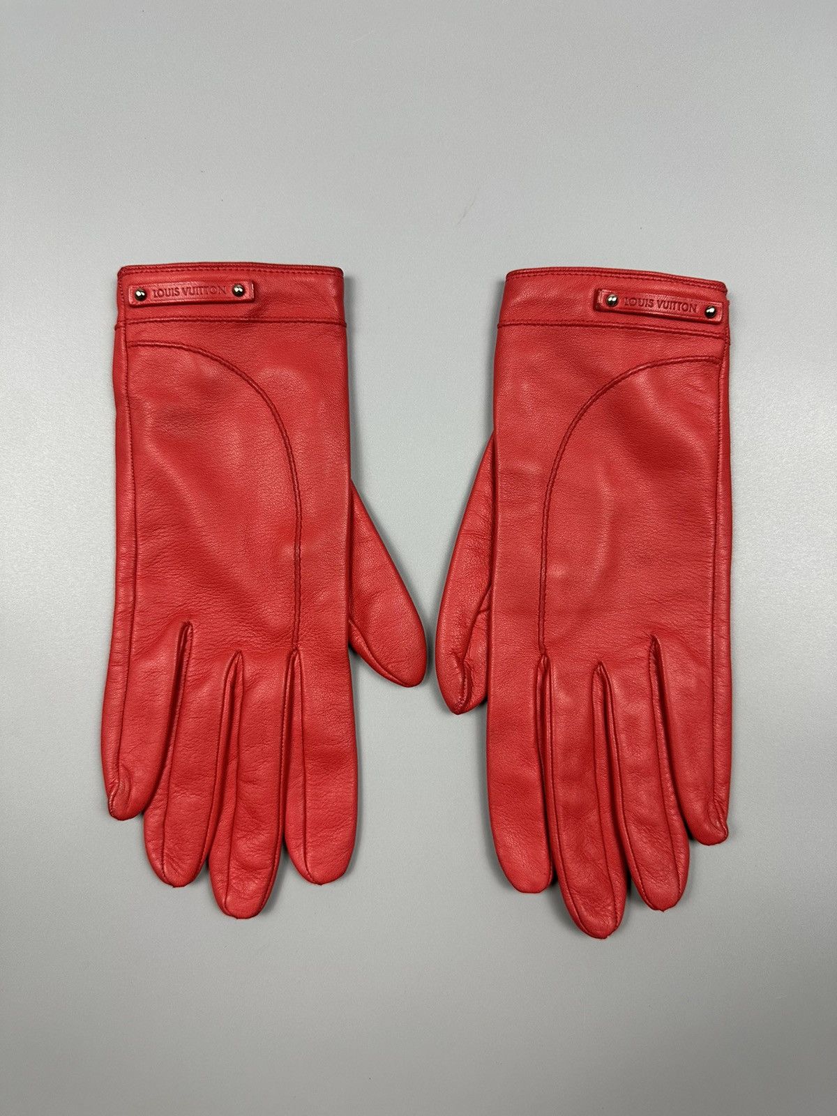 Louis Vuitton Louis Vuitton Soft Leather Gloves Size ONE SIZE - 1 Thumbnail