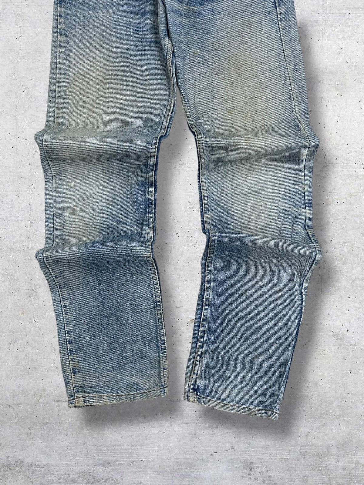 Levi's Vintage Clothing VINTAGE 505 LEVIS USA DESIGNER 90S OLD STAIN MUD OG DENIM Size US 26 / EU 42 - 3 Thumbnail