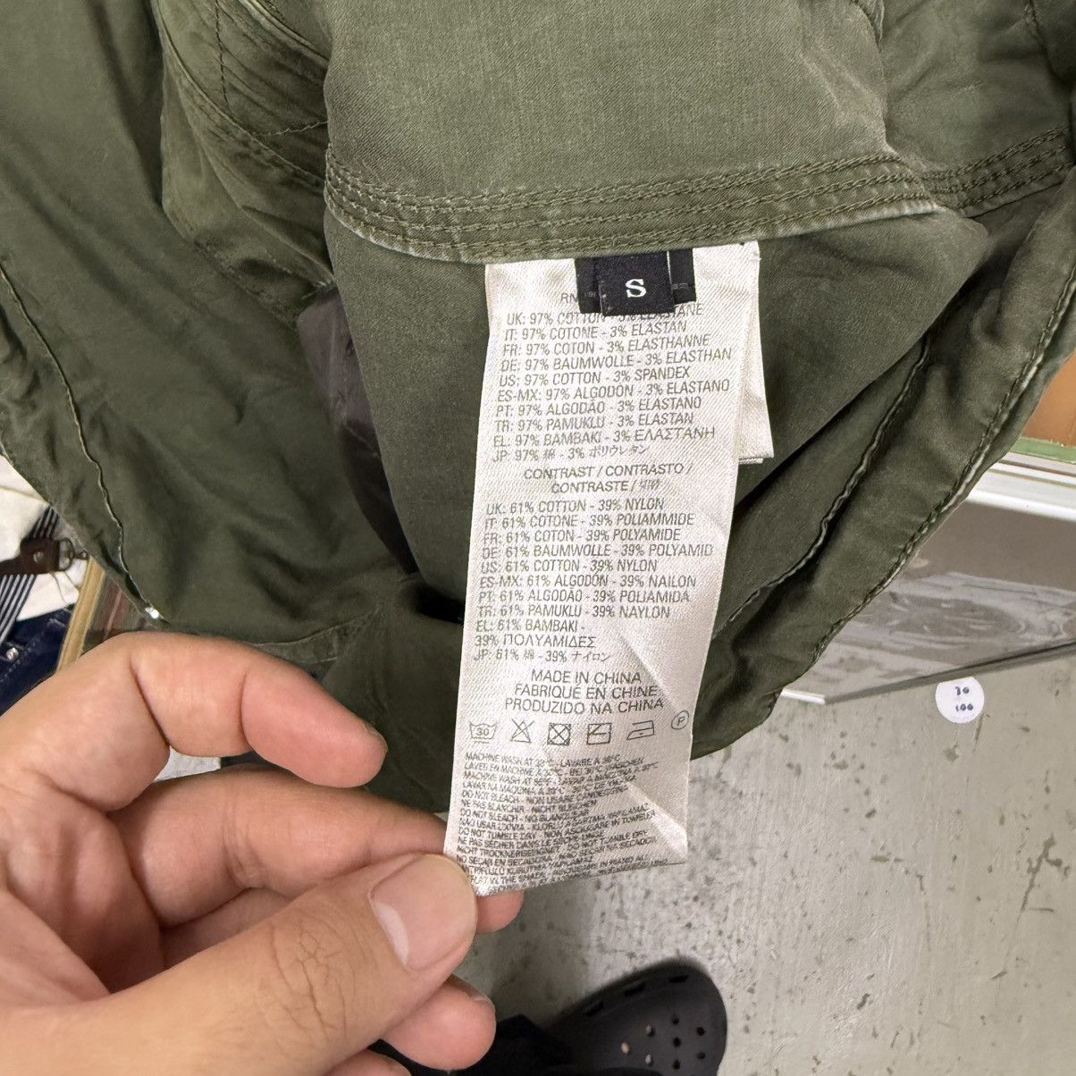 Diesel Vintage DIESEL Military Parka Jacket Khaki Rare USA Size S Size US S / EU 44-46 / 1 - 10 Thumbnail