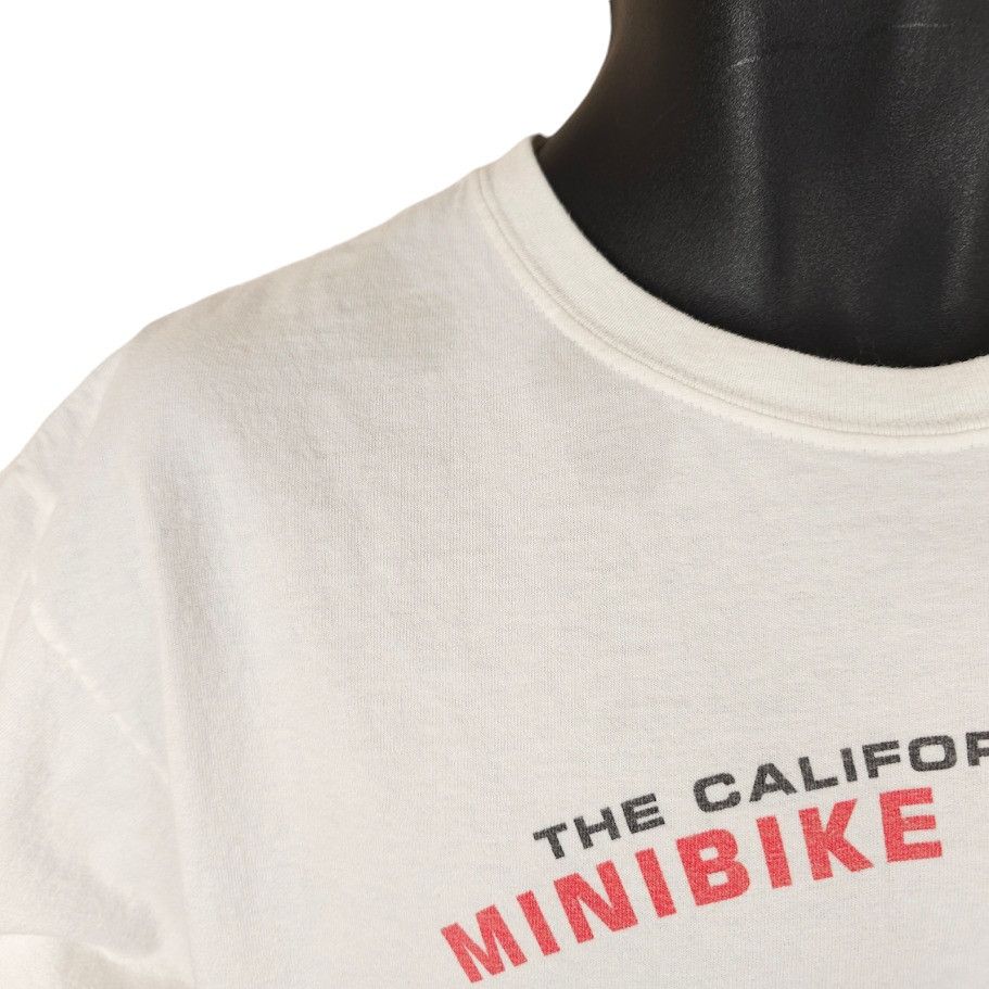 Anvil Old Minibike T Shirt Mens Size Large White FunDay Mini Bike Size US L / EU 52-54 / 3 - 5 Thumbnail