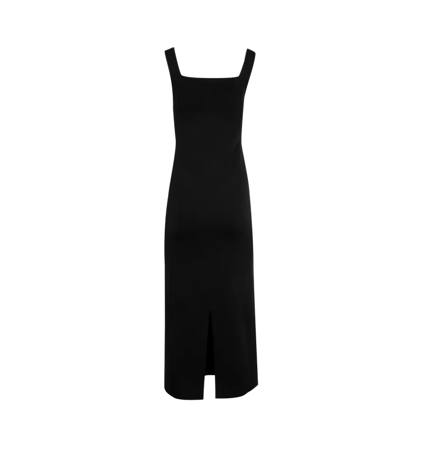 KHAITE o1h1sh11225 Dixi Dress in Black Size M / US 6-8 / IT 42-44 - 2 Thumbnail