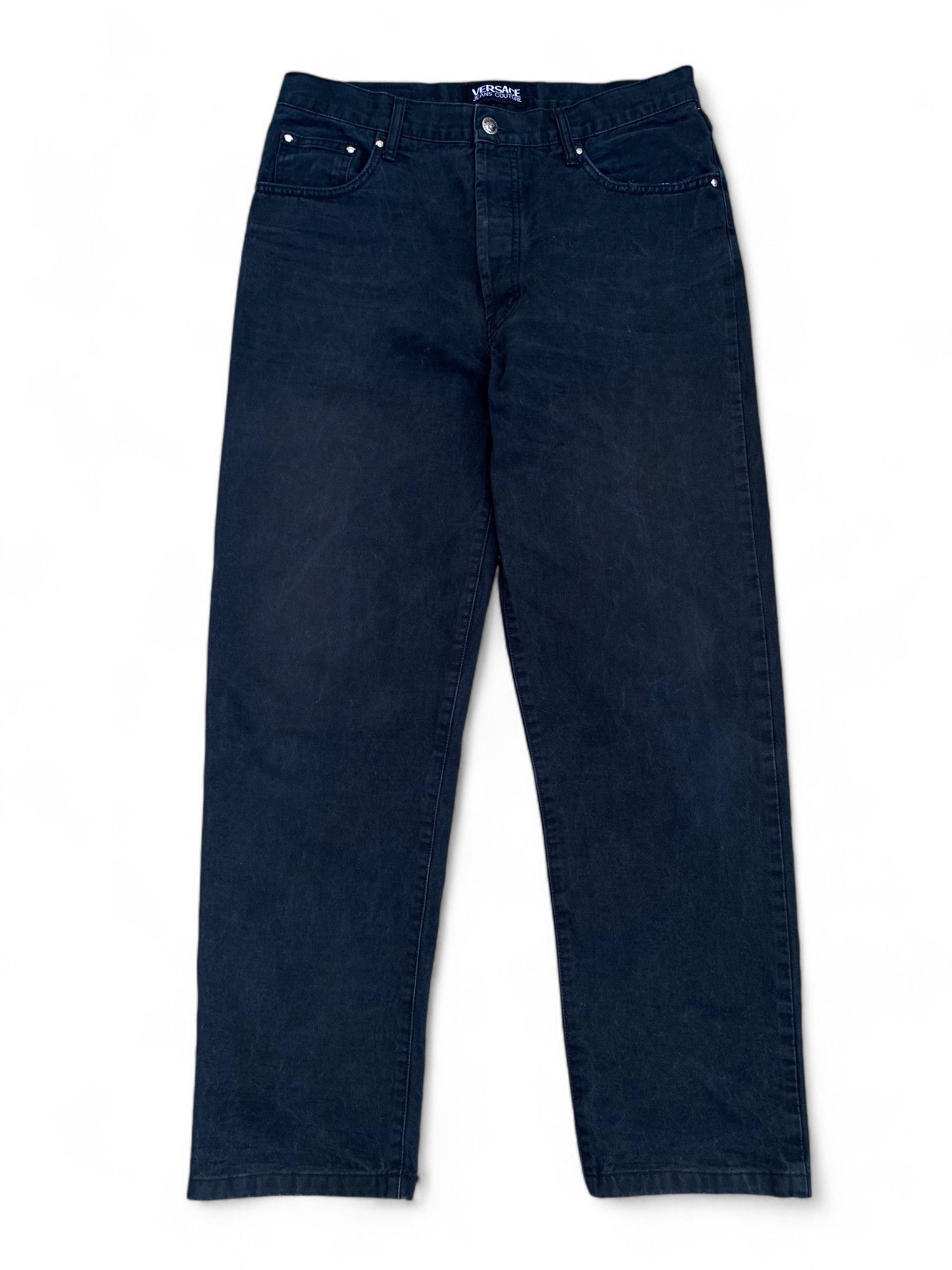 Versace × Versace Jeans Couture Vintage Versace Jeans Couture Faded Jeans Size US 32 / EU 48 - 1 Thumbnail