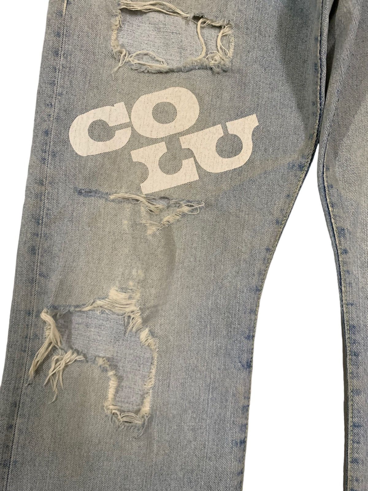 14th Addiction Vintage CocoLulu Mud Wash Baggy Distressed Grunge Jeans Size US 33 - 8 Thumbnail