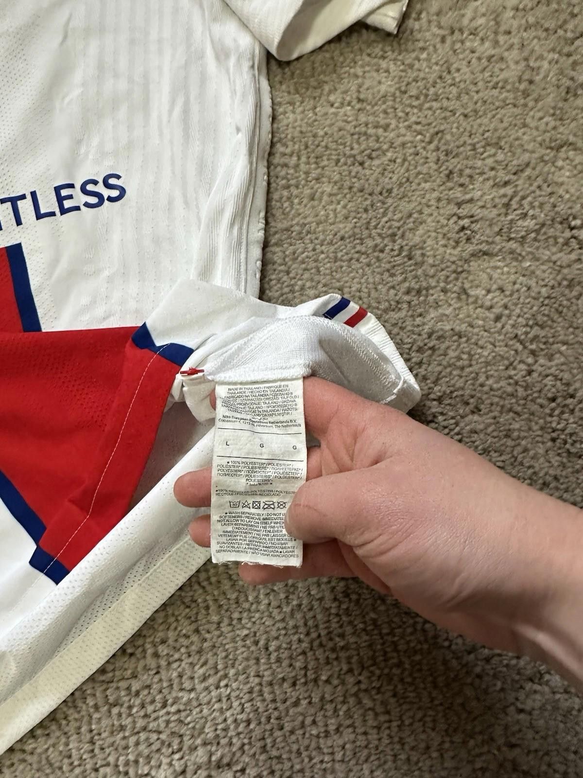 Nike Nike Paris Saint-Germain 2020/21 Vapor Knit Jersey Neymar 10 Size US L / EU 52-54 / 3 - 7 Thumbnail