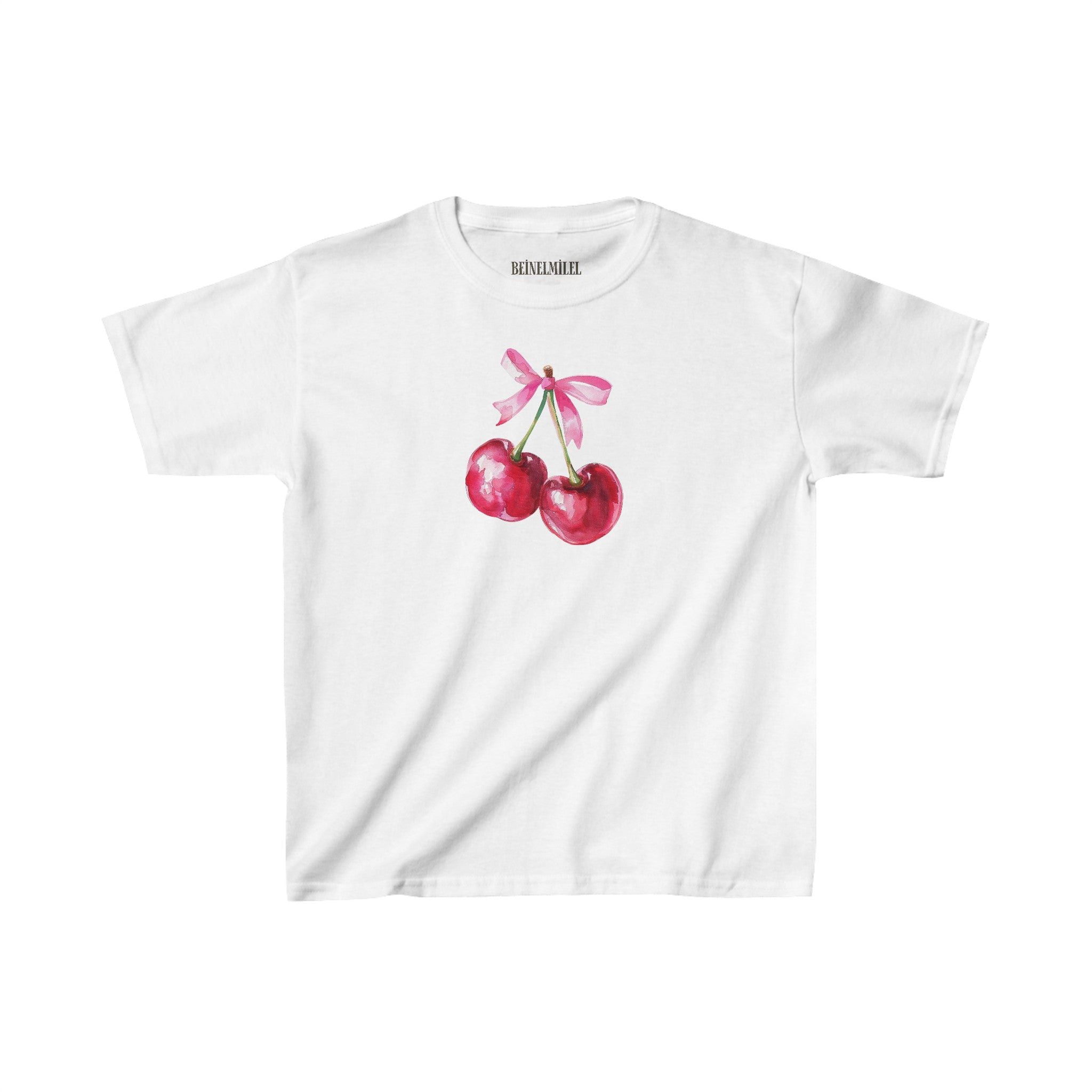 Designer Vintage Cherry - Baby Tee Size M / US 6-8 / IT 42-44 - 2 Thumbnail