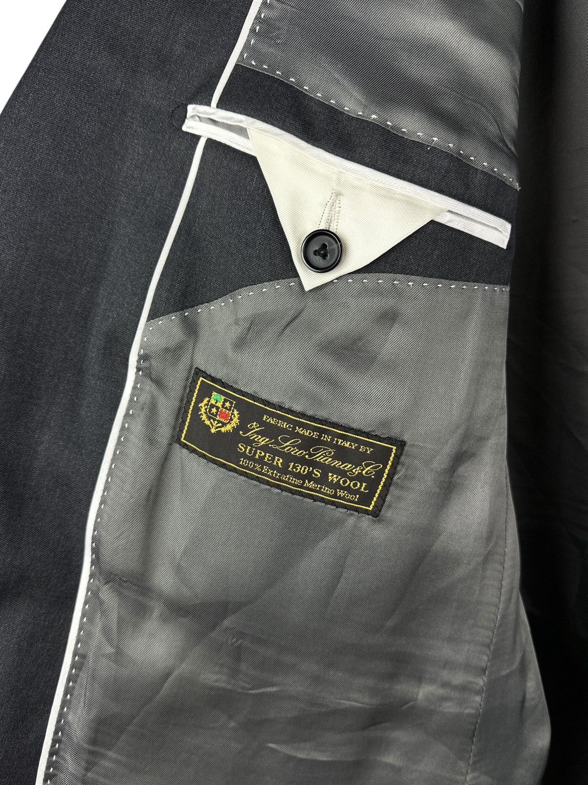 Loro Piana Van Laack Ing Loro Piana Super 130’s Wool Blazer 2 Buttons Size 44R - 9 Thumbnail