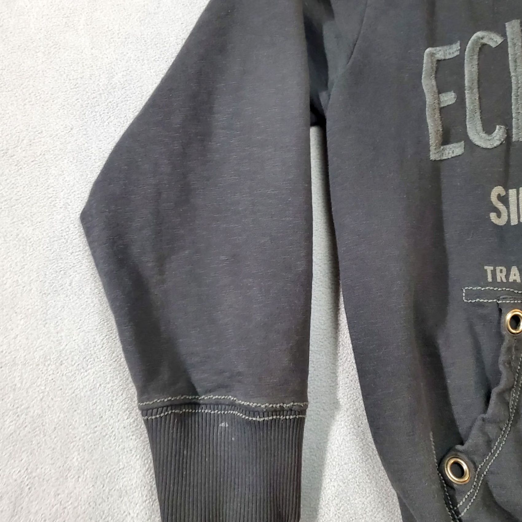 Ecko Unltd. Ecko Jacket Mens 2XL XXL Black 90s Y2K Embroidered Full Zip Streetwear Hip Hop Size US XXL / EU 58 / 5 - 2 Thumbnail