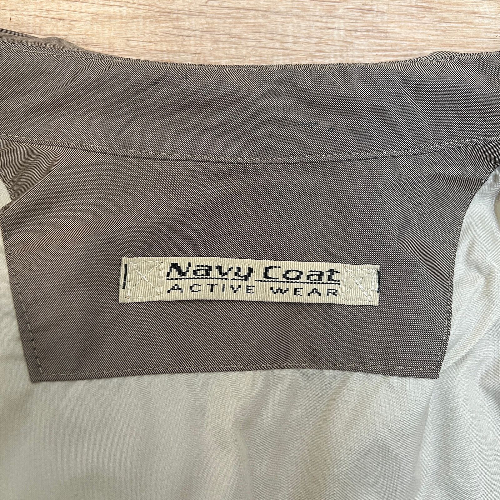Vintage Vintage Navy Coat Brown Windbreaker Convertible Jacket Preca Size US XL / EU 56 / 4 - 3 Thumbnail