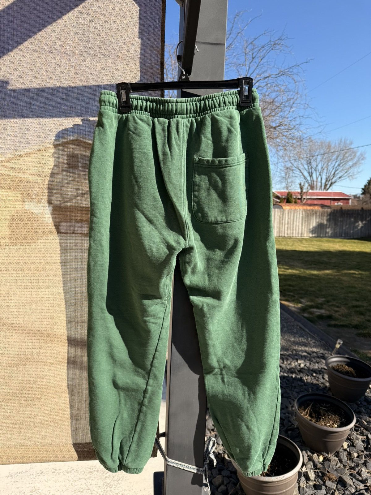 Drew House Drew House Forest Green Sweatpants (F/W 2021) Size US 29 - 3 Thumbnail
