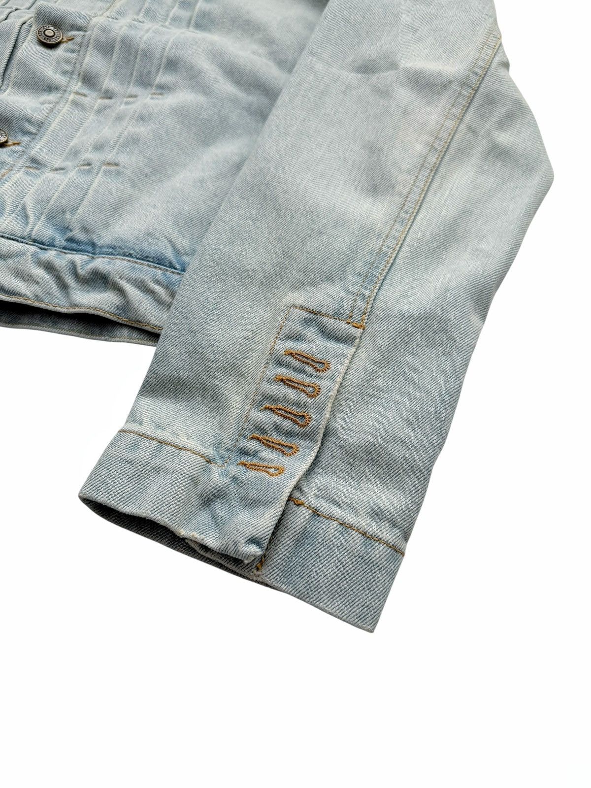 424 Pleated Denim Trucker Jacket Size US S / EU 44-46 / 1 - 6 Thumbnail