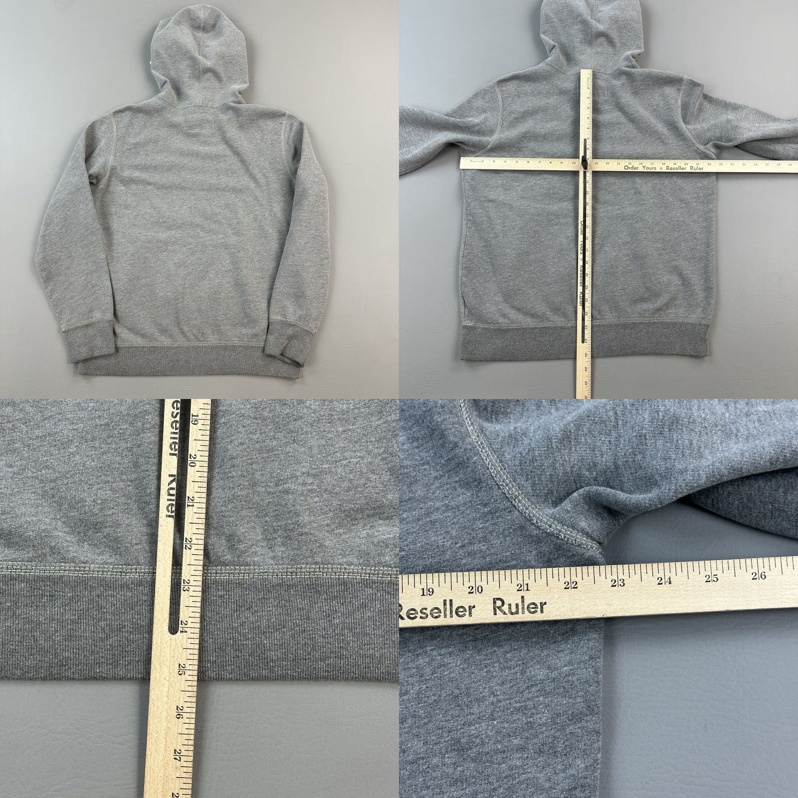 American Eagle Outfitters VINTAGE American Eagle Hoodie Mens Medium Gray Classic Fit Fleece Pullover Size US M / EU 48-50 / 2 - 8 Thumbnail