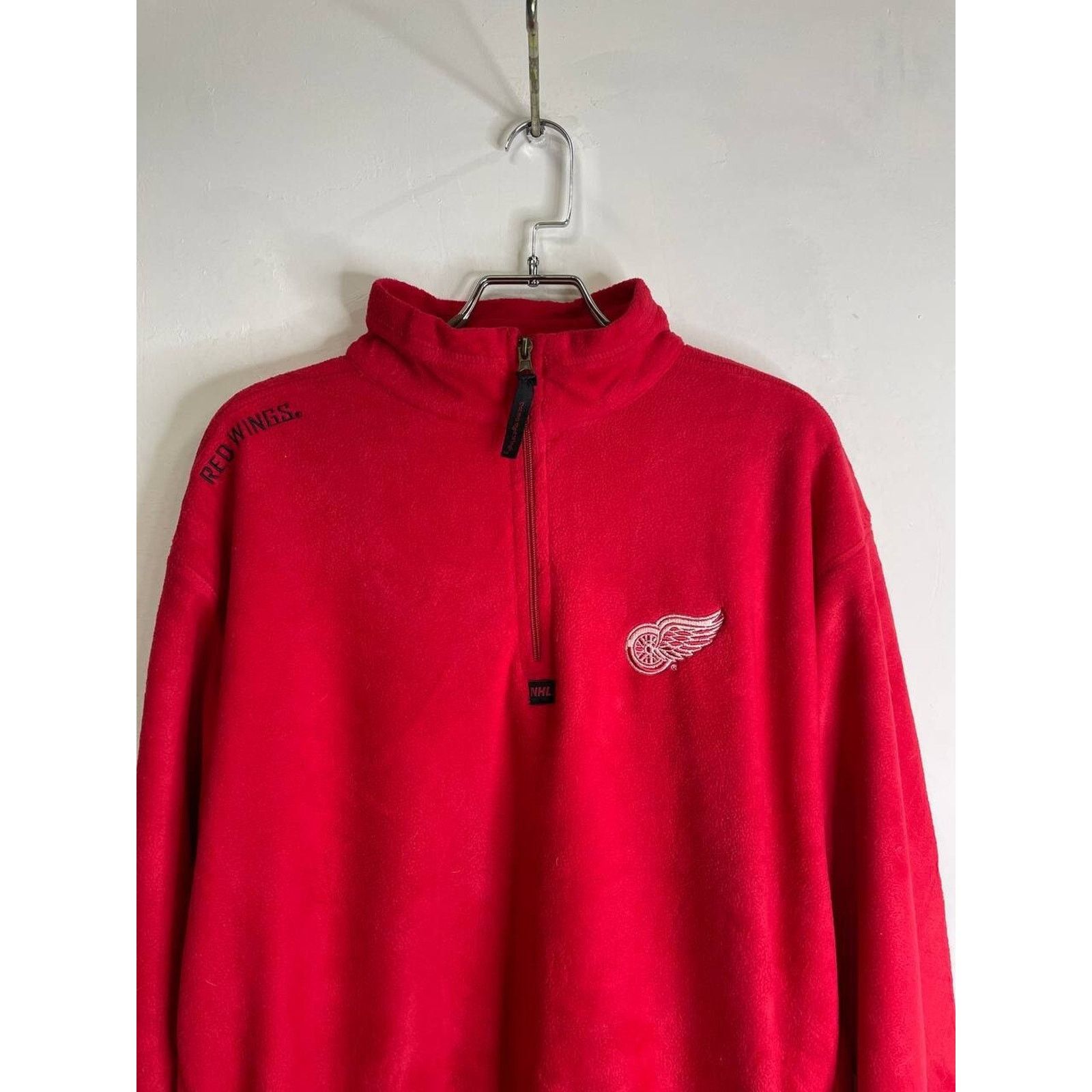 Majestic Vintage Majestic NHL Detroit Wings Fleece Pullover Size XL Size US XL / EU 56 / 4 - 6 Thumbnail