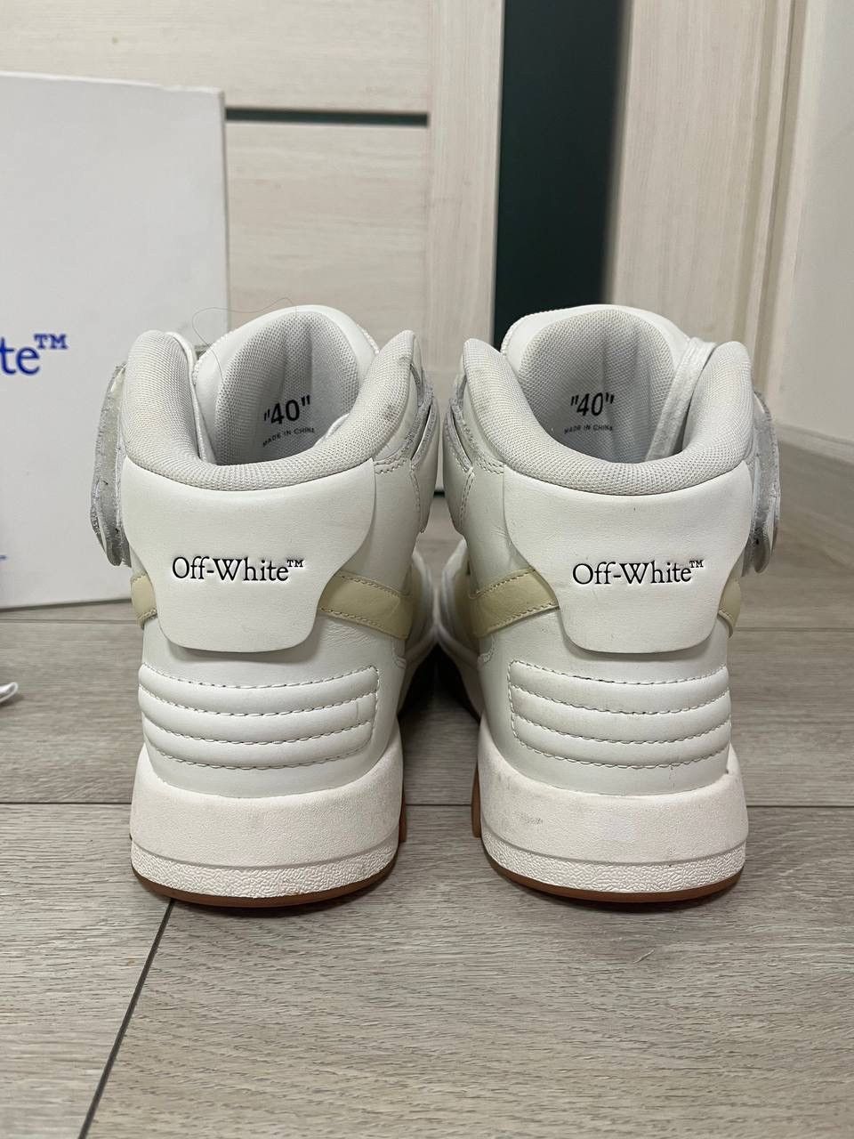 Off-White Off White Out Off Office High Top Size US 7 / EU 40 - 4 Thumbnail