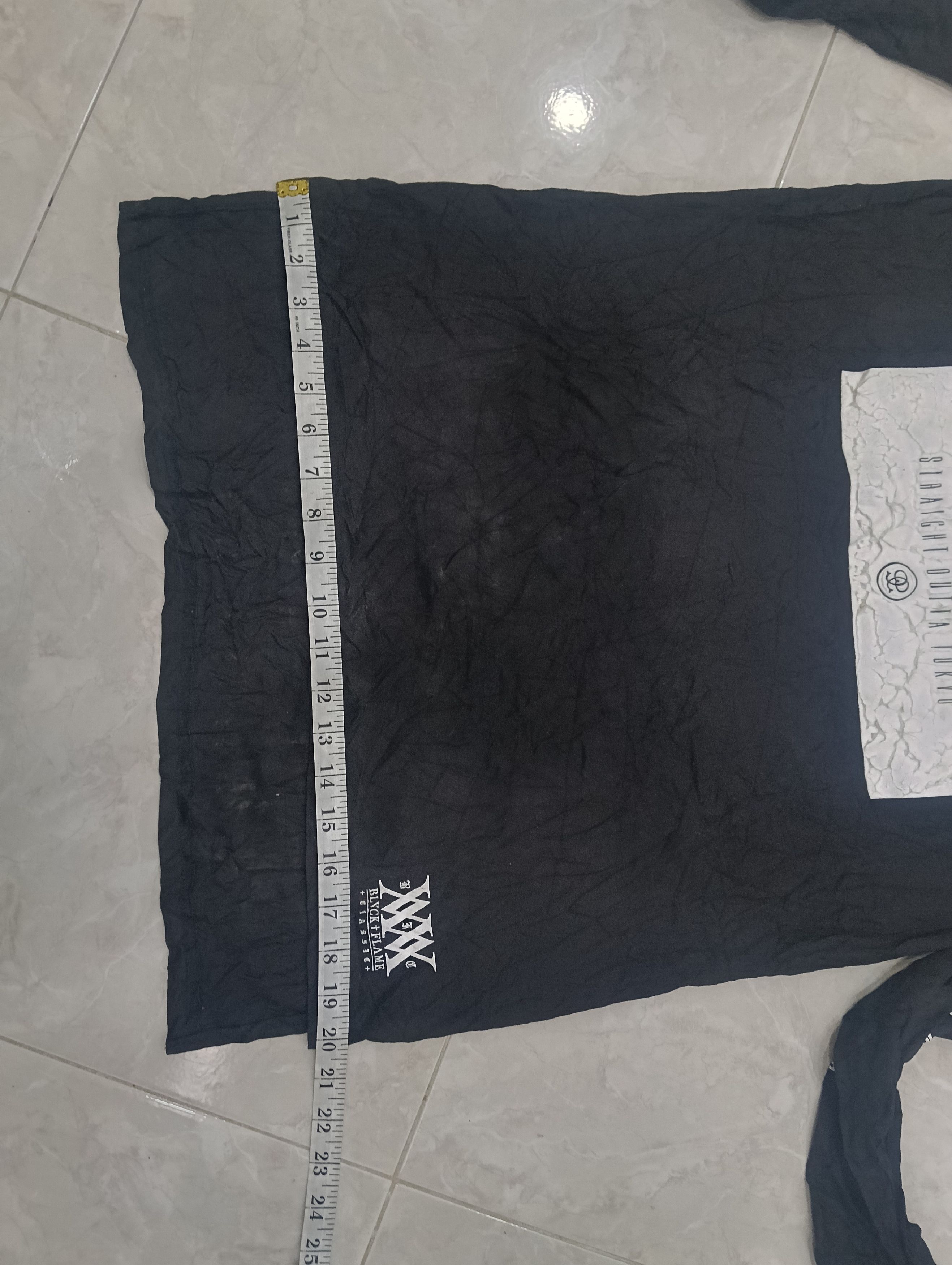 Japanese Brand Black Flame The Classic Tee Size US M / EU 48-50 / 2 - 15 Thumbnail