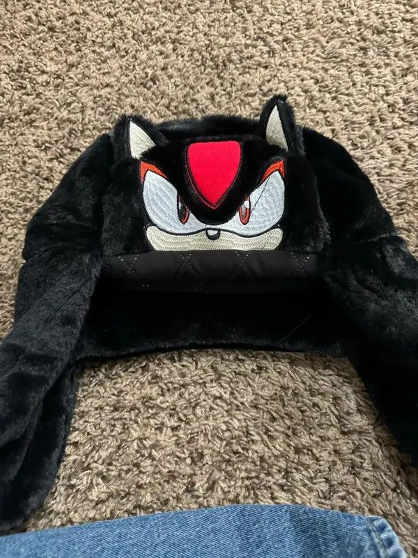 Handmade Kawasaki x Misa Rare Black Sonic Plush Hat Size ONE SIZE - 6 Thumbnail