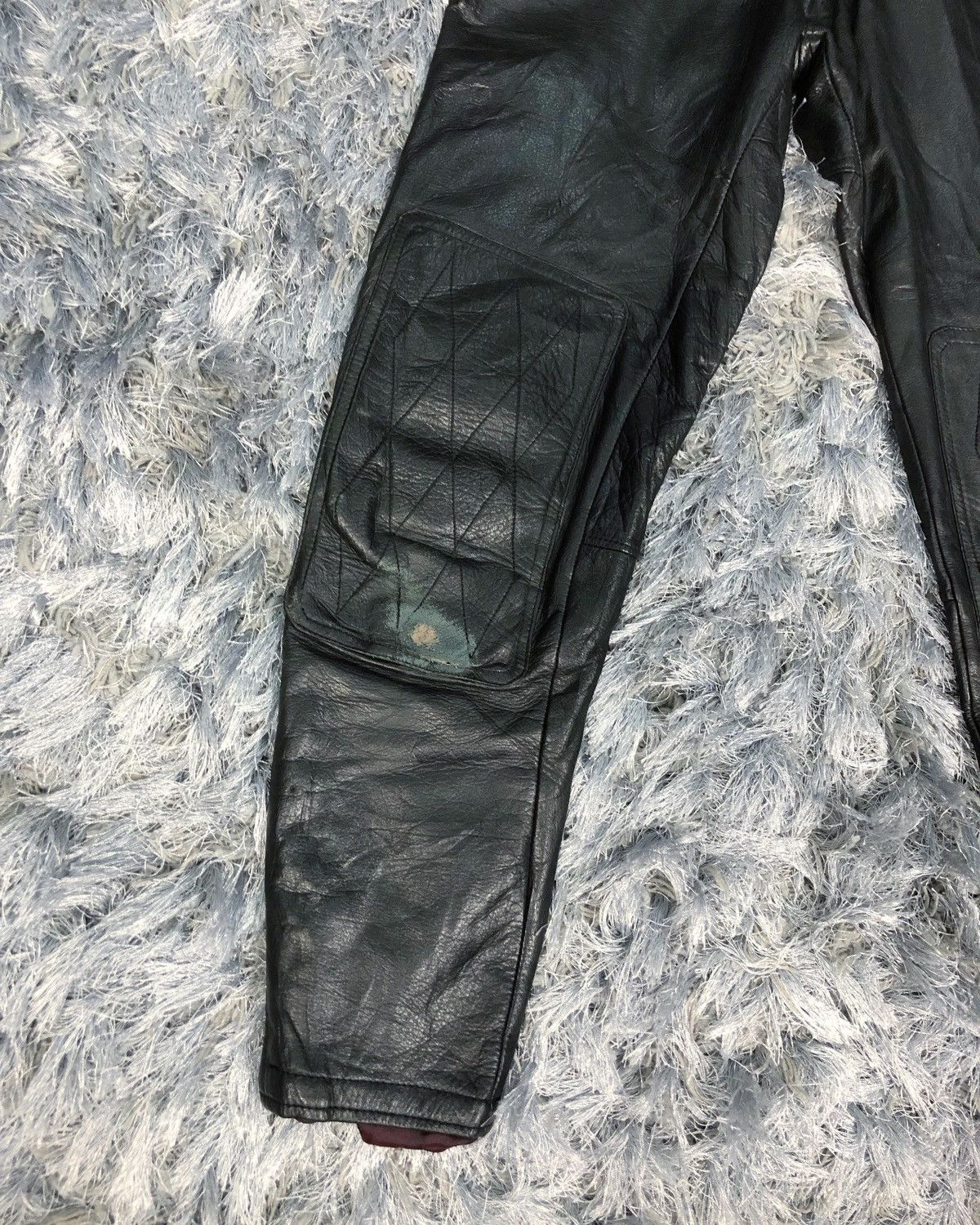 Japanese Brand Rare Vintage Nankai Japan Genuine Leather Motorcycle Pants Size US 29 - 7 Thumbnail